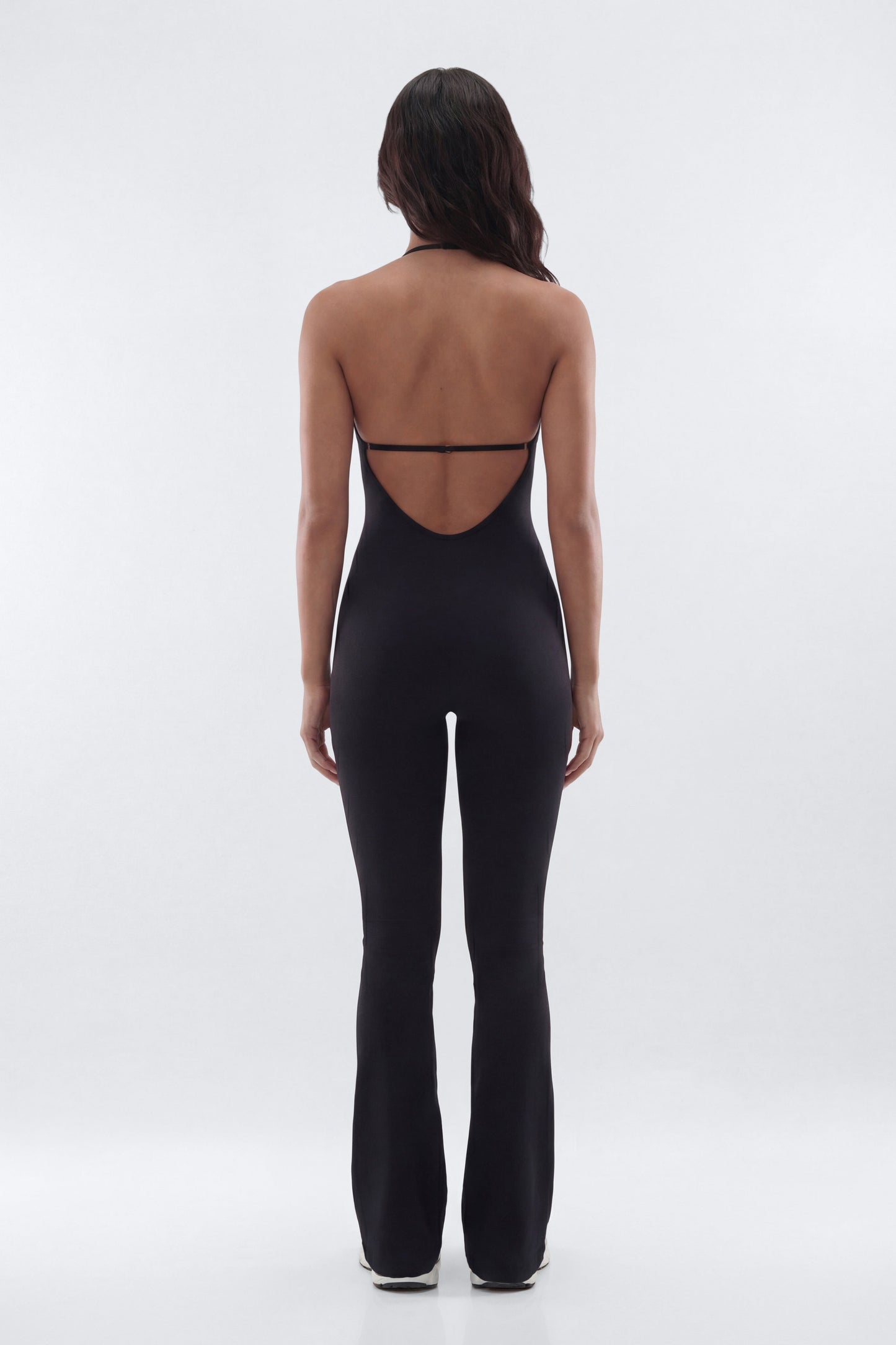 SeamlessLift™ 32″ Flare Jumpsuit - Black Fashion Nova