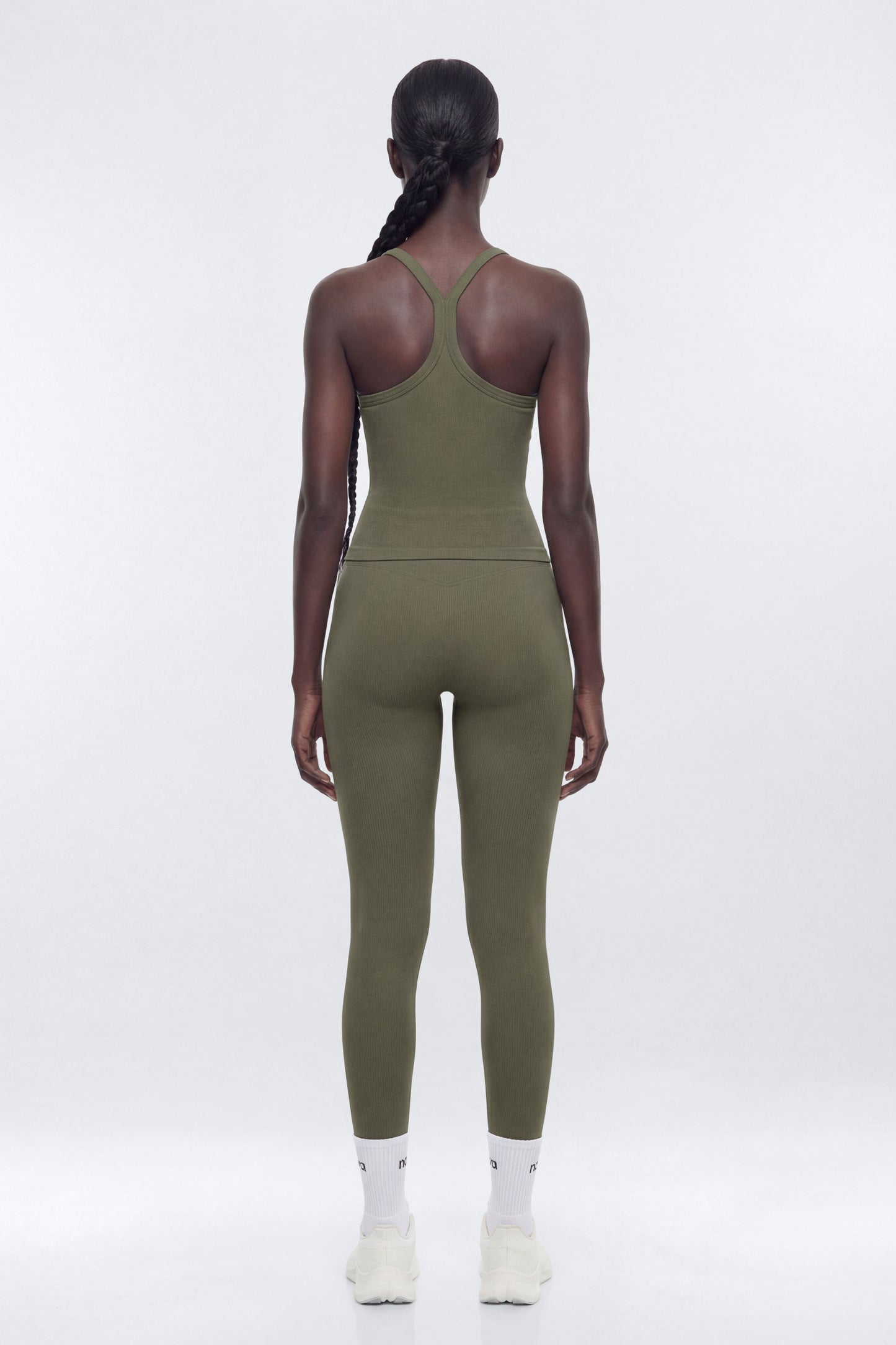SeamlessLift™ Y Back Sports Top - Moss Fashion Nova