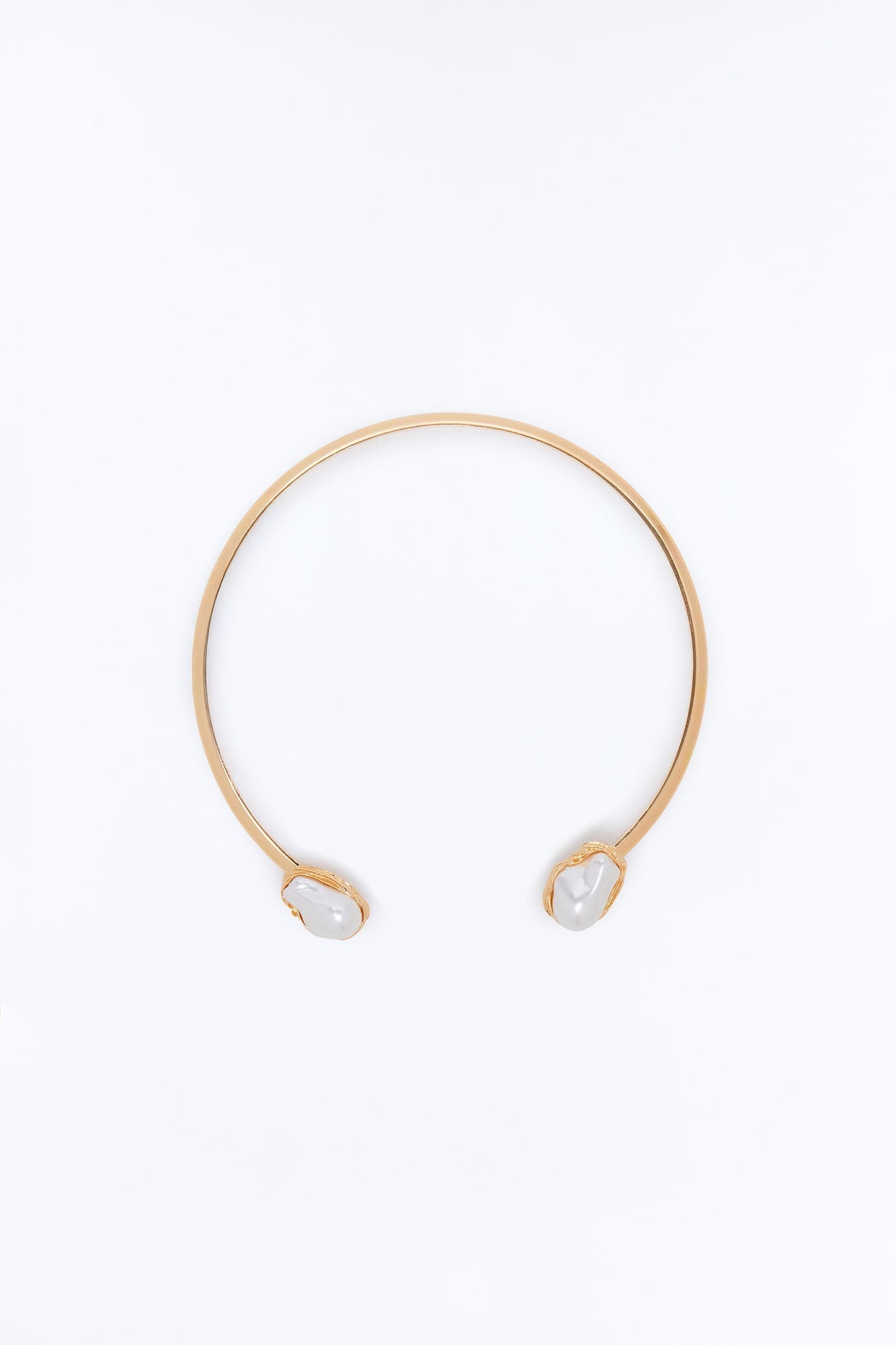 Blissful Retreat Pearl Choker - Gold Fashion Nova