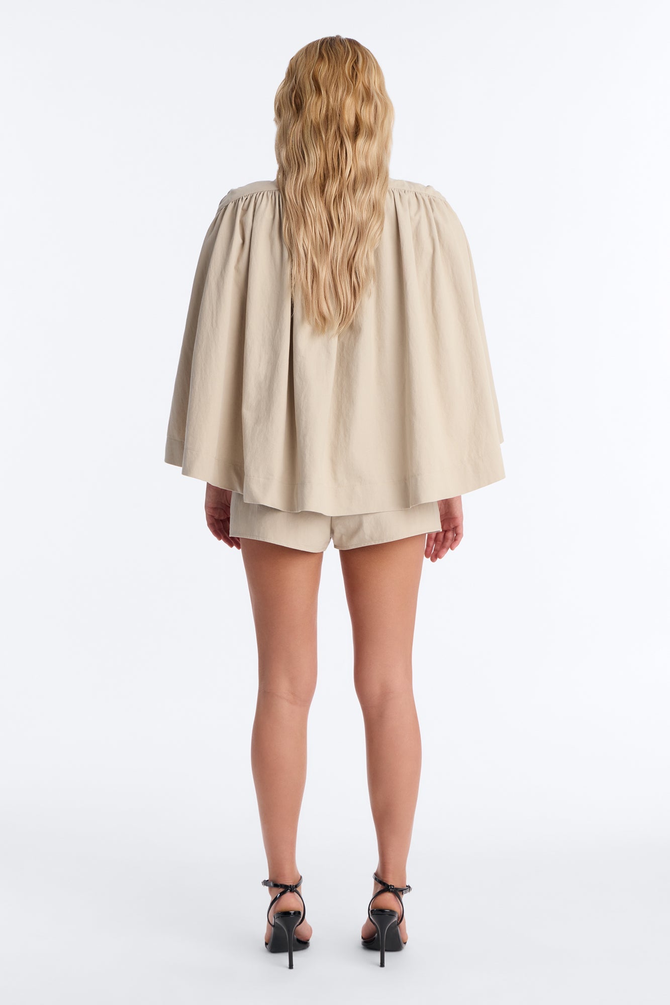 Taylor Twill Hot Short Set - Khaki