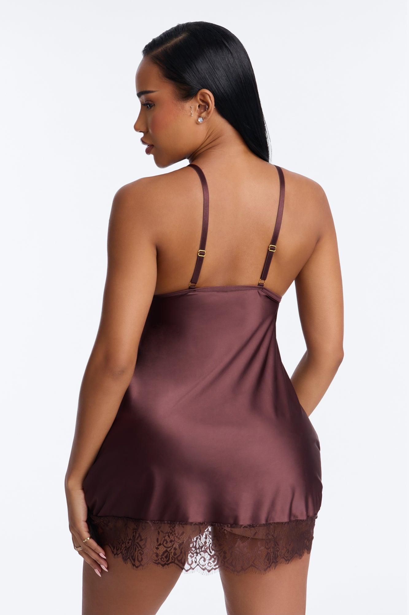Slip Into Your Dreams Sleep Gown - Chocolate