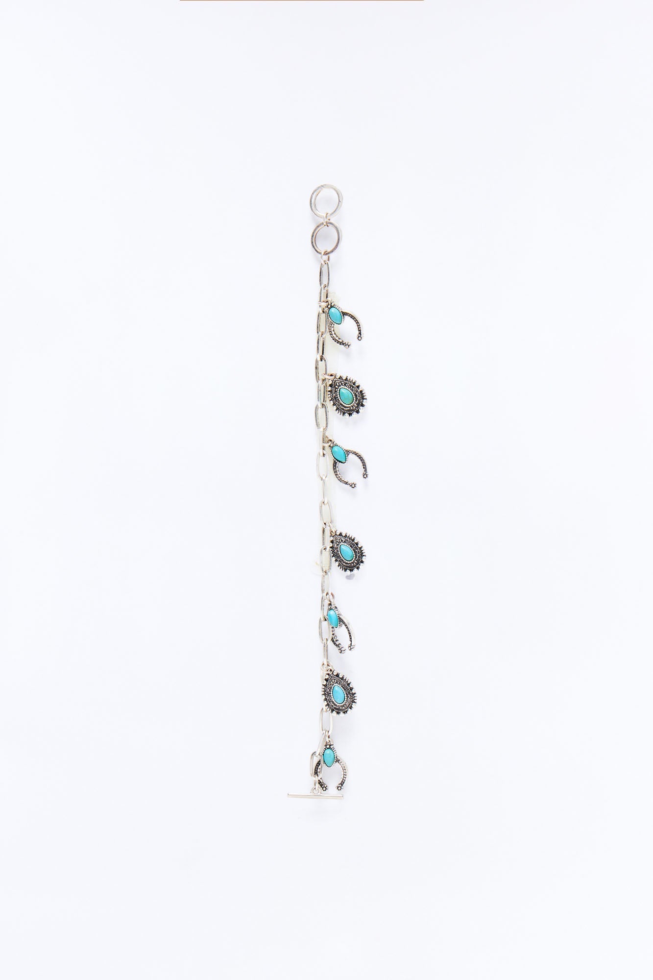Western Charm Bracelet - Turquoise