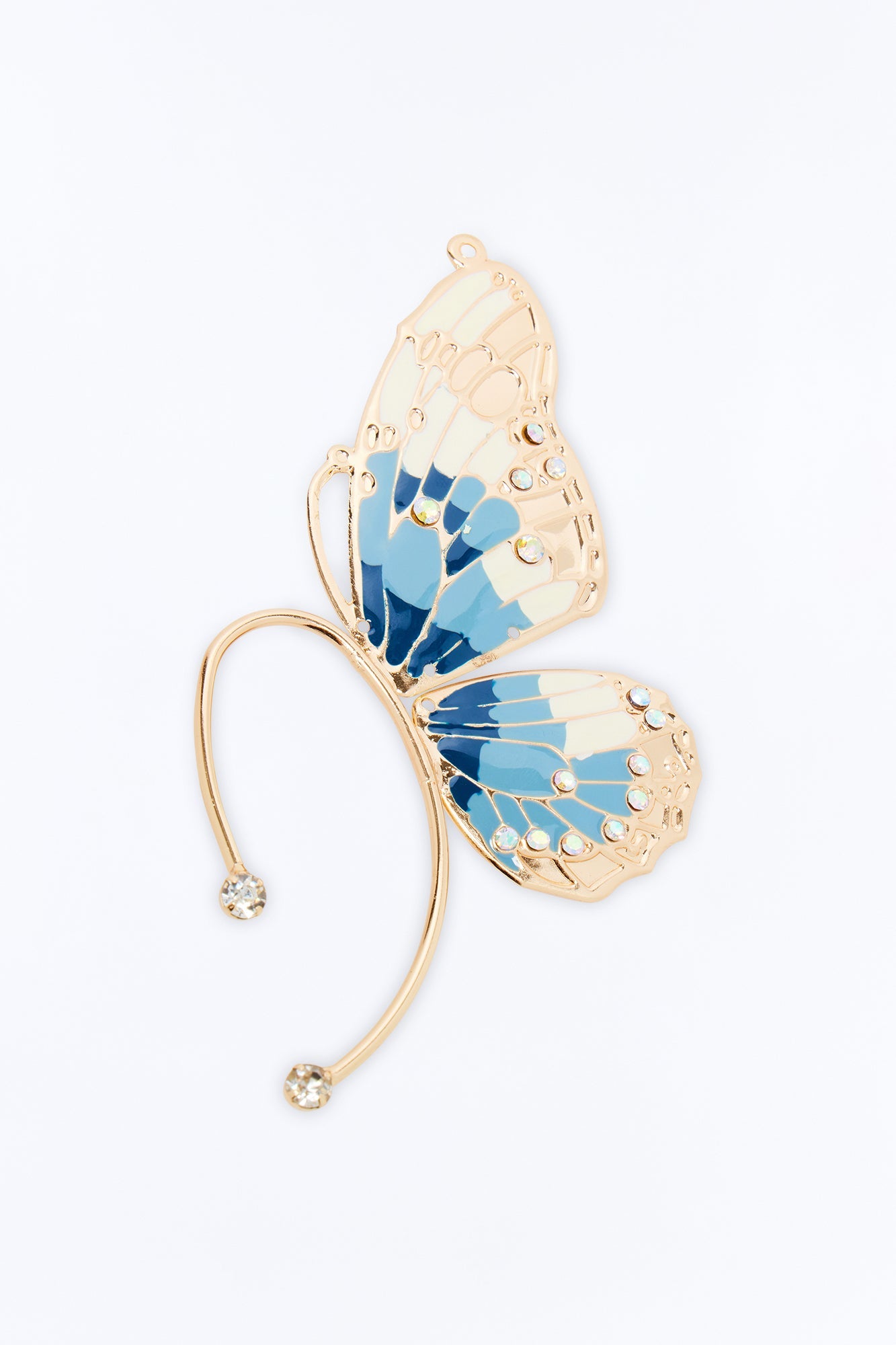 Monarch Fairy Ear Cuff - Blue/combo