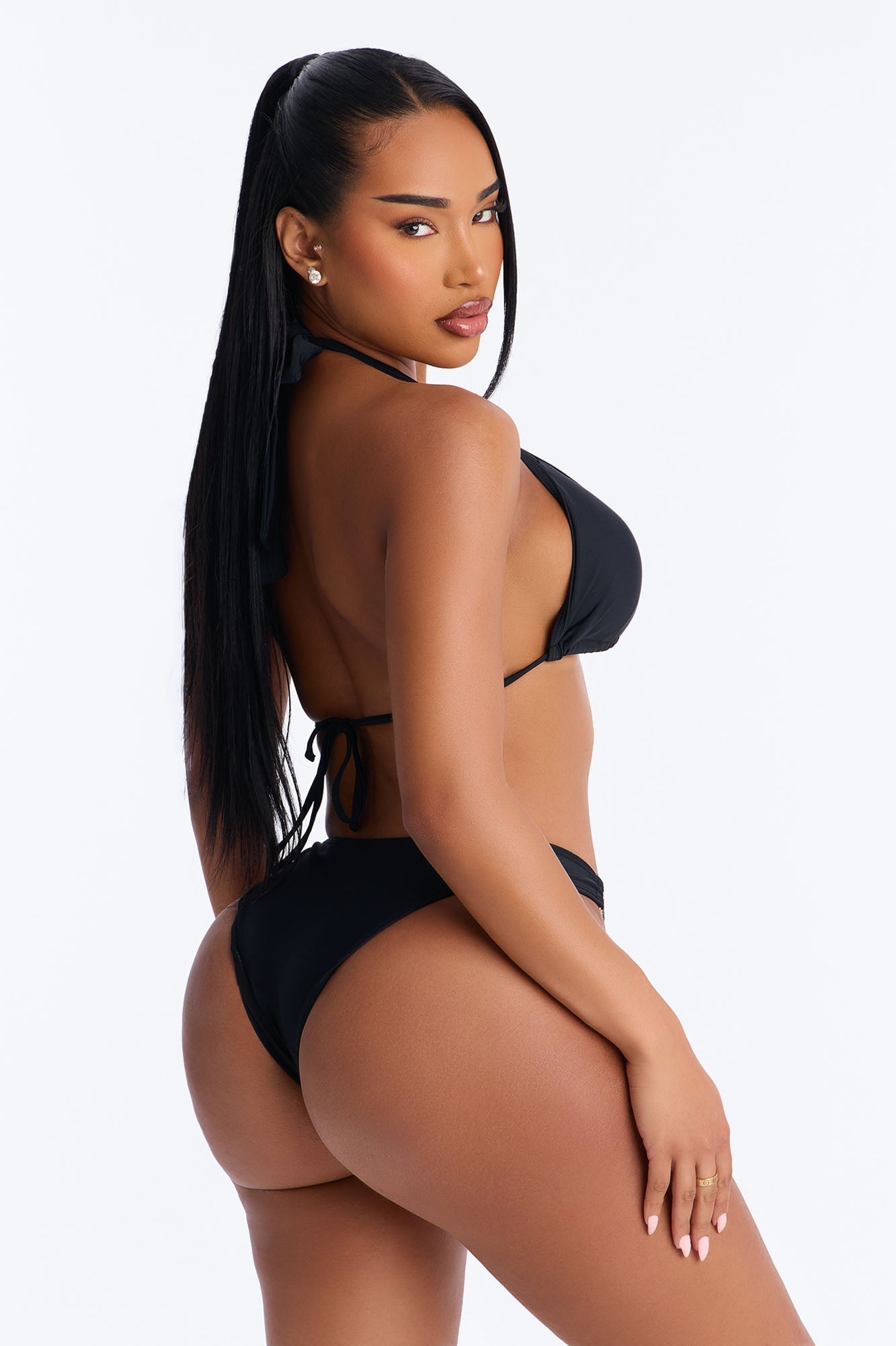 Keep That Same Energy 2pc Bikini - Black