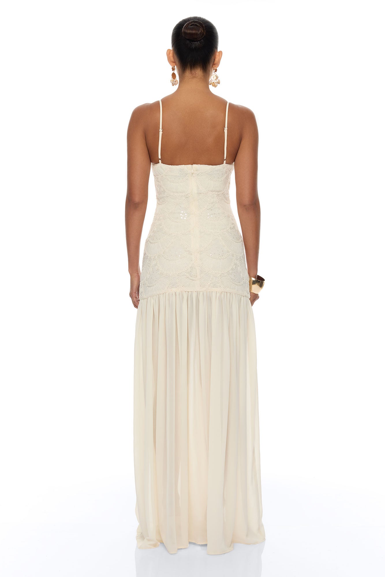 Angelic Energy Maxi Dress - Ivory