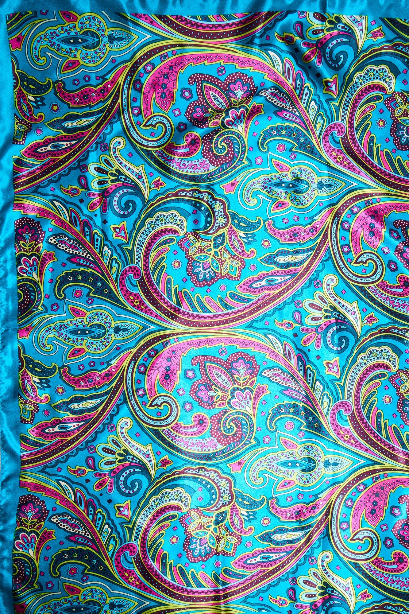 Lilly Paisley Head Scarf - Multi Color