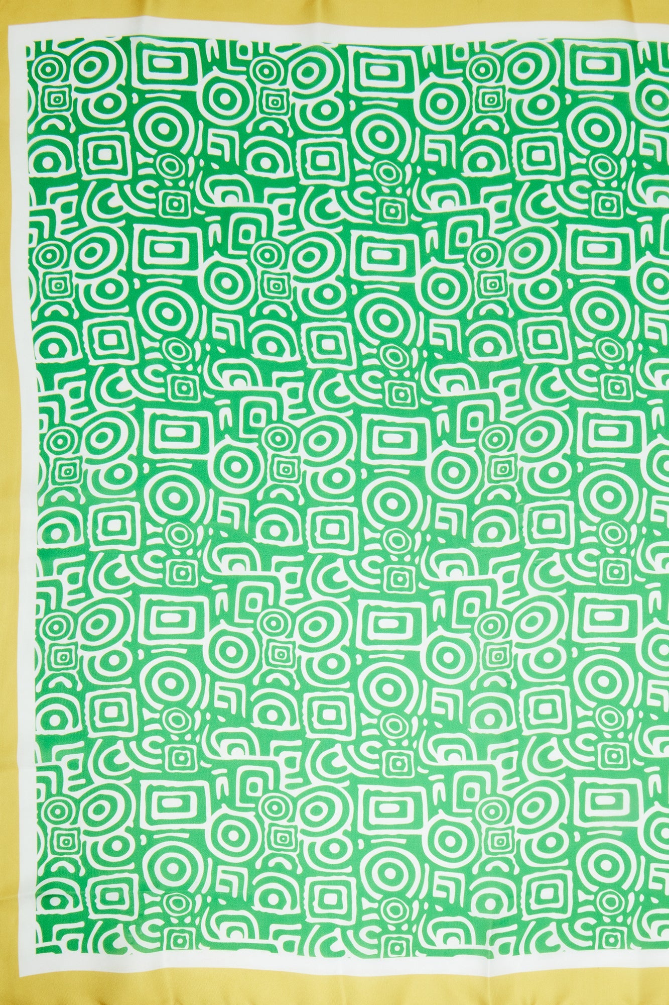 Spring Vibes Head Scarf - Green/combo