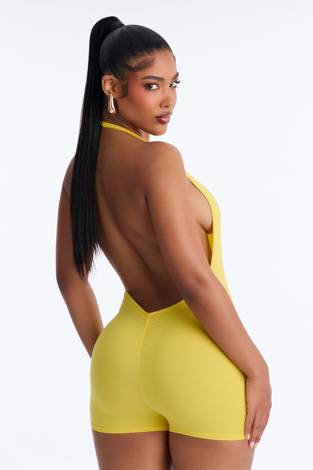 Iconic Babe Romper - Yellow
