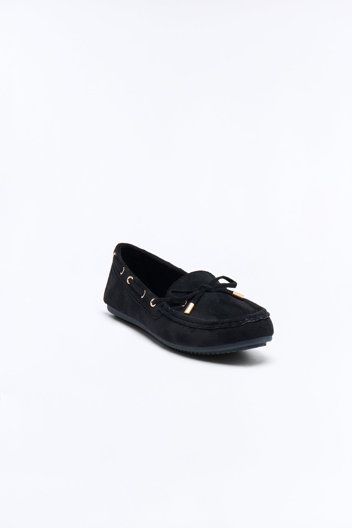 Madeline Slip On Loafers - Black