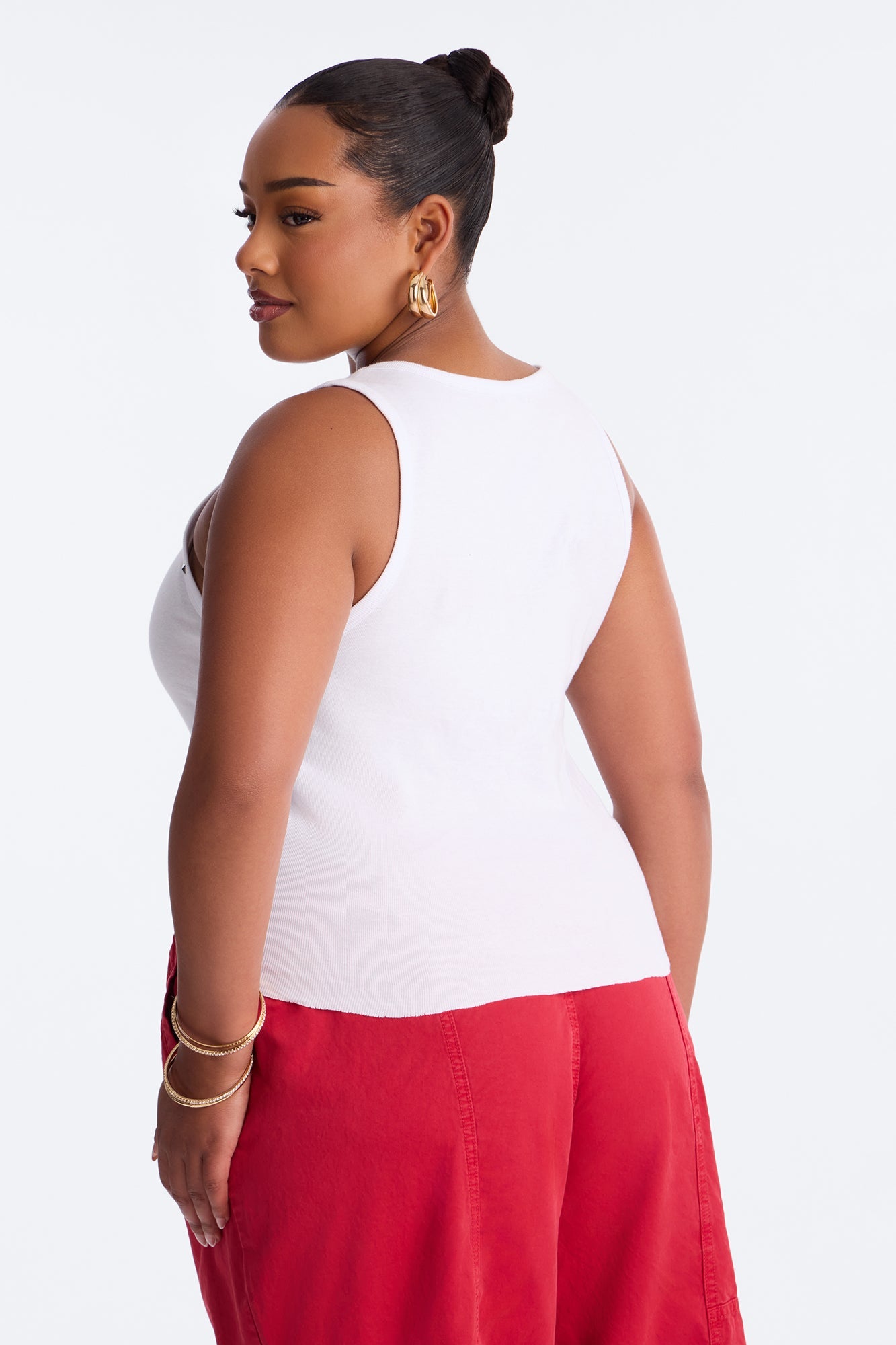 Margarita Please Studded Tank Top - White Fashion Nova
