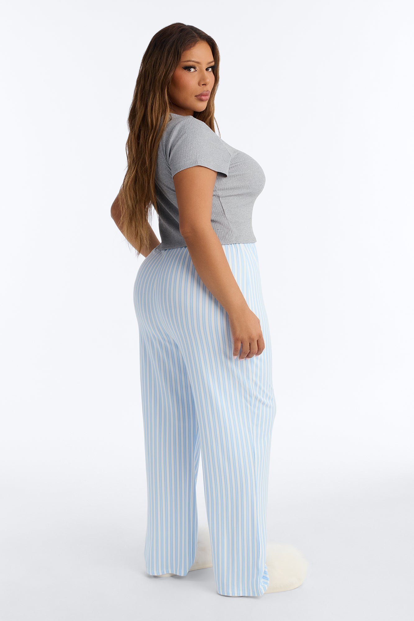 Let Me Sleep Boxer PJ Pant Set - Blue/combo