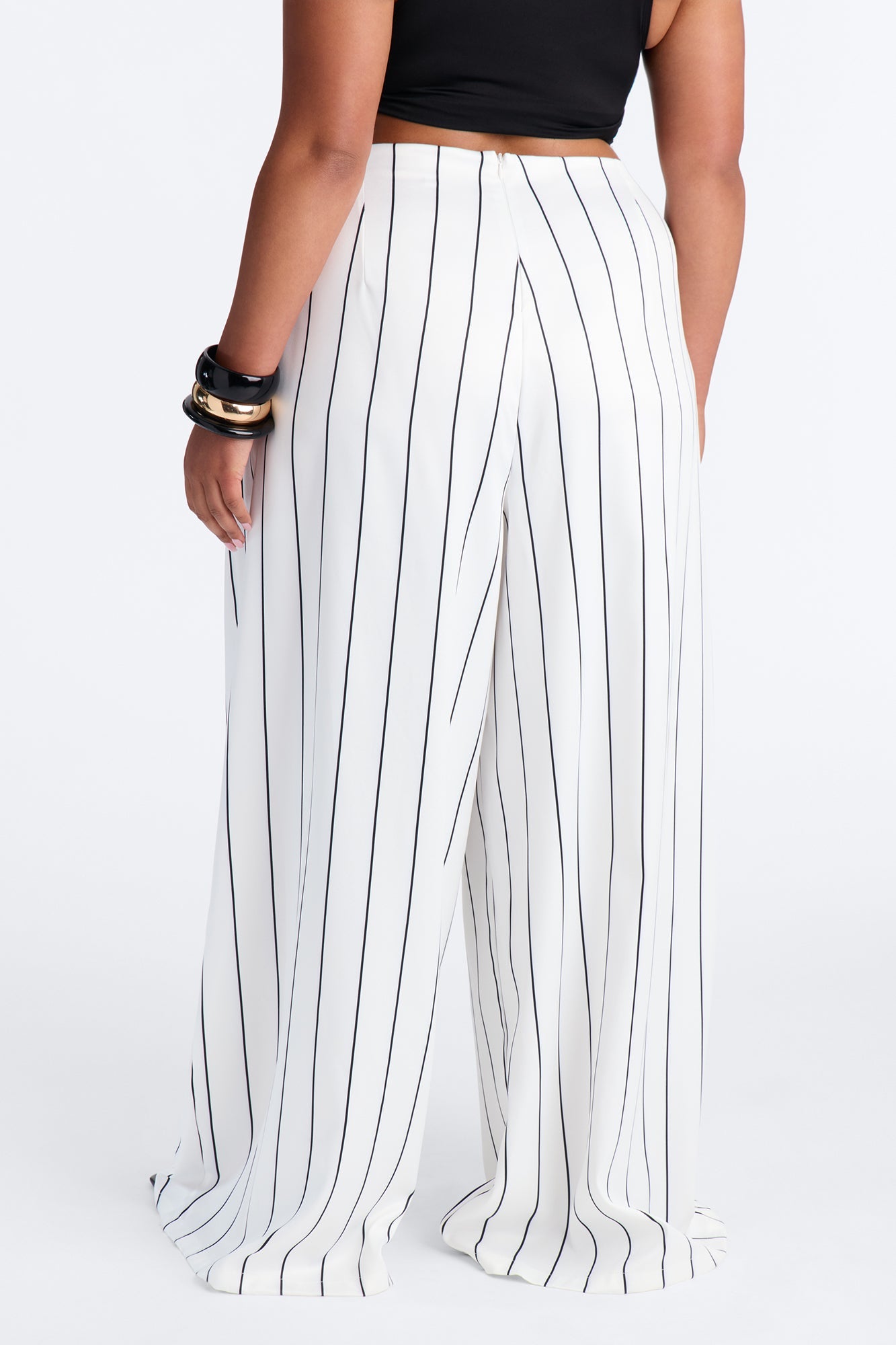 High Standards Pinstripe Trouser Pant 34″ - Ivory