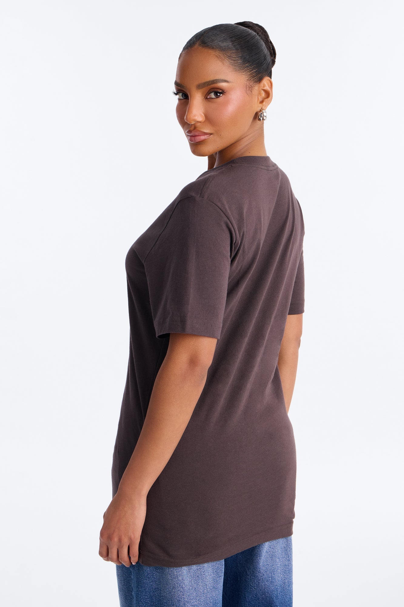 Your Favorite Everyday Essential T Shirt - Brown
