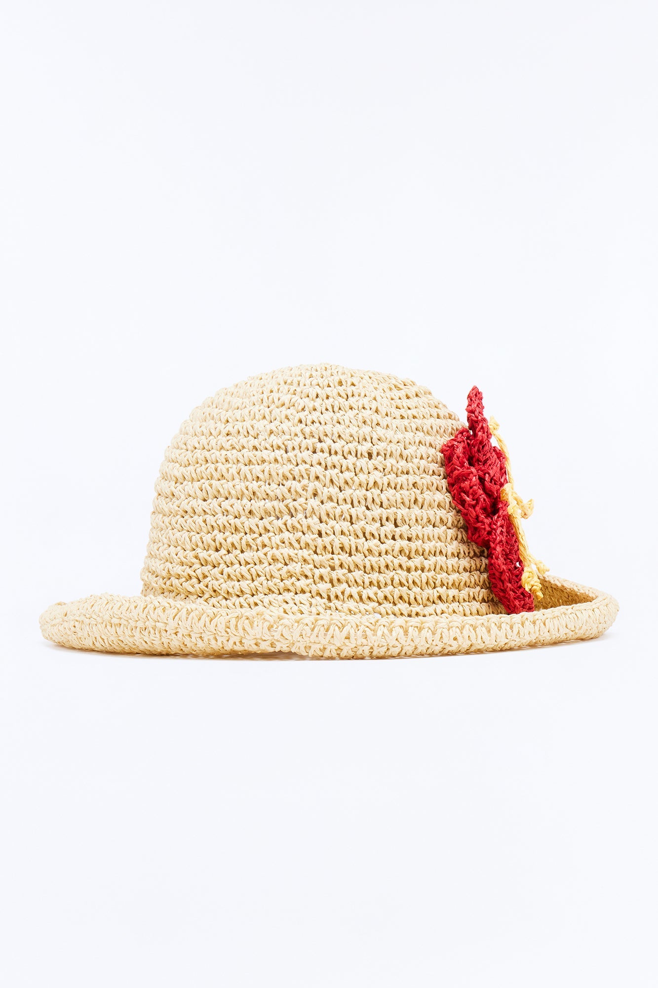Flower In The Sand Sun Hat - Natural/Combo