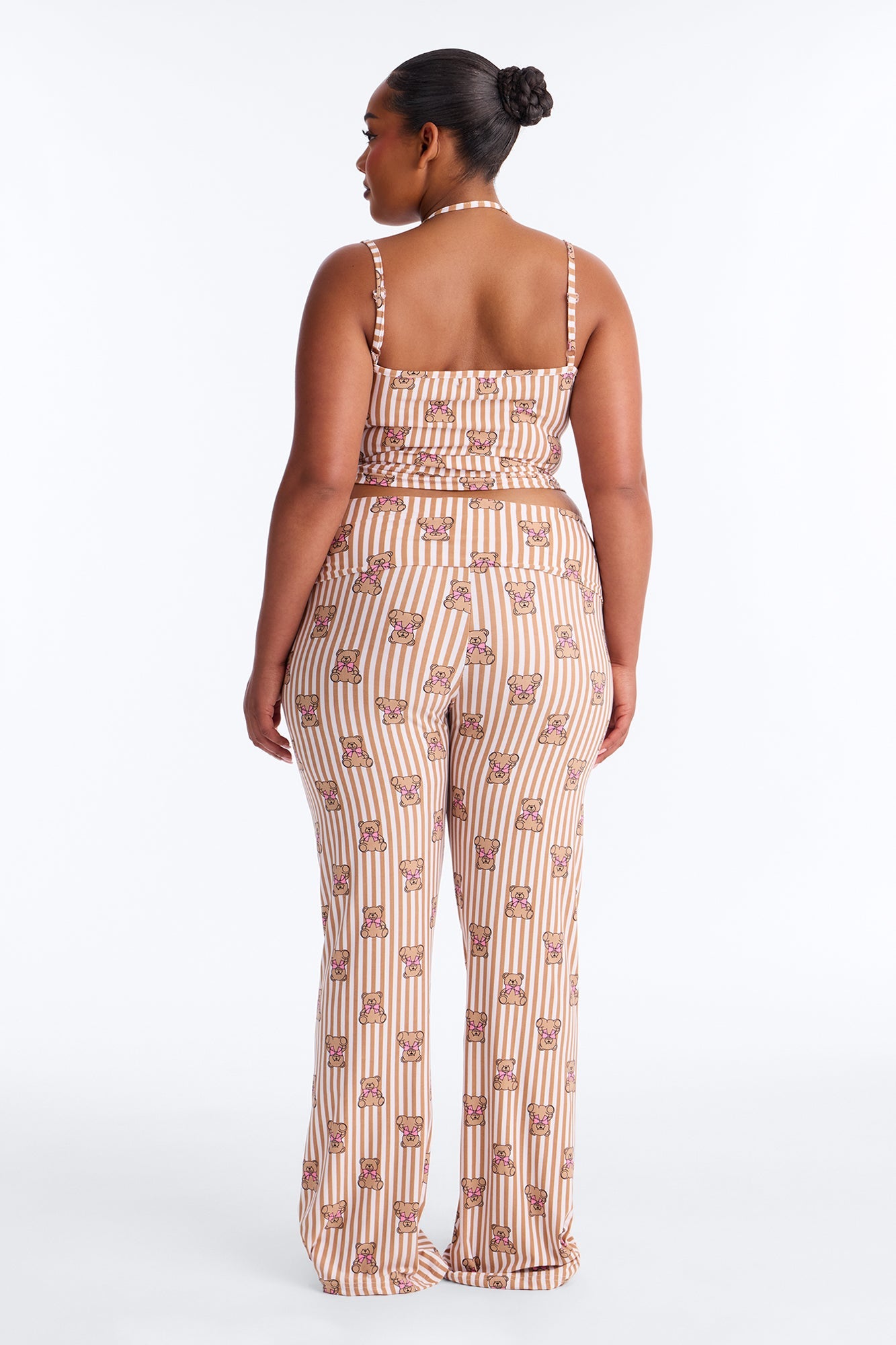 Cuddle With Me PJ Pant Set - Brown