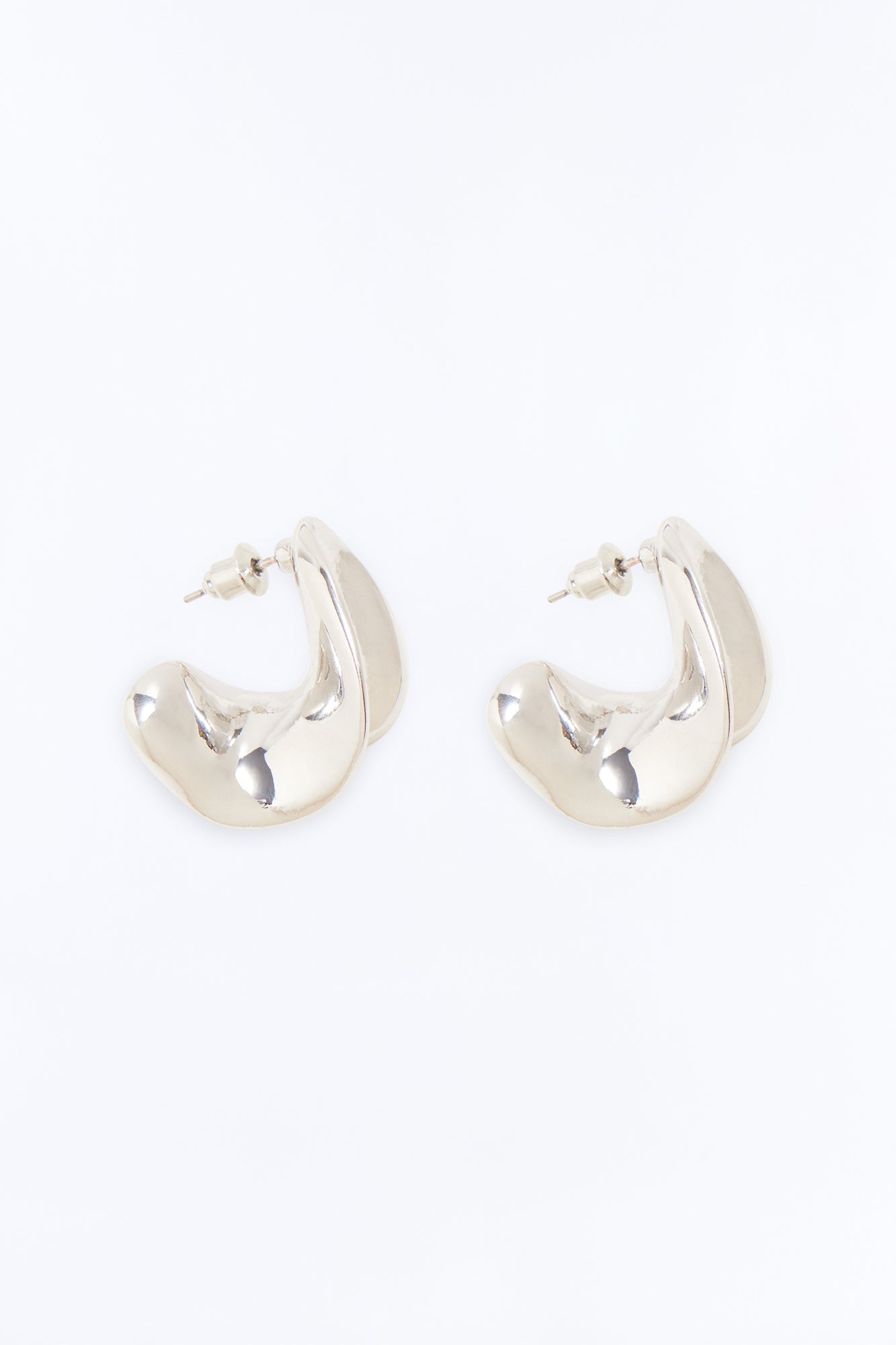 Know Better Hoop Earrings - Silver