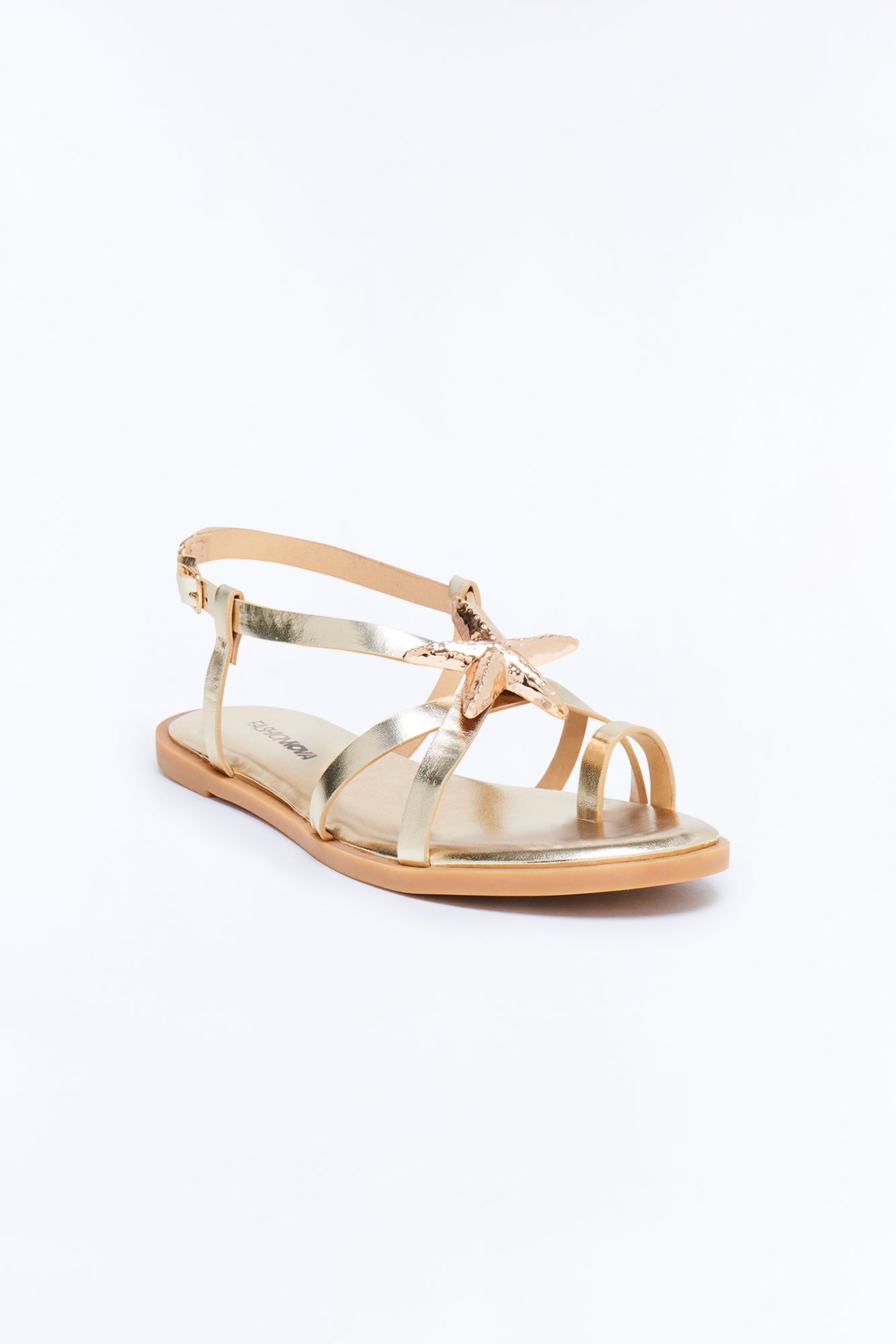 Reyes Starfish Sandals - Gold