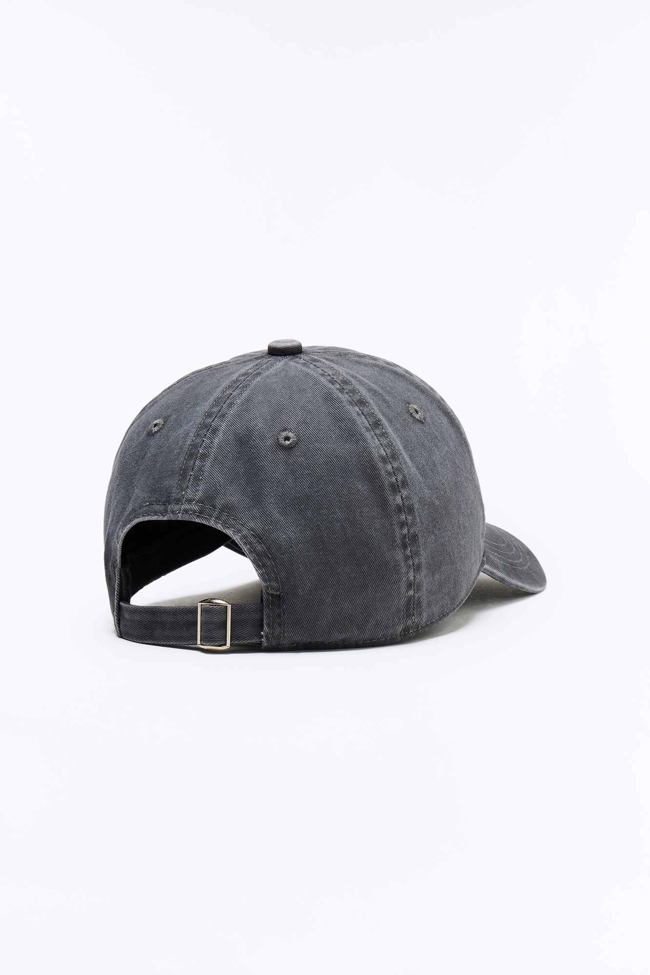 Nova Vintage Washed Baseball Hat - Charcoal Fashion Nova