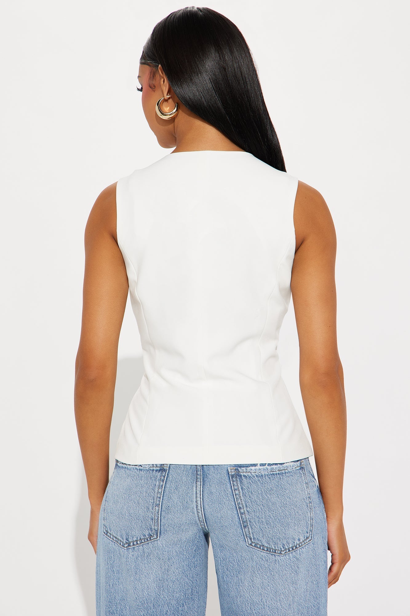 Written Love Letter Vest - White Fashion Nova