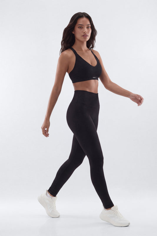 SeamlessLift™ 25″ High Rise Legging - Black Fashion Nova