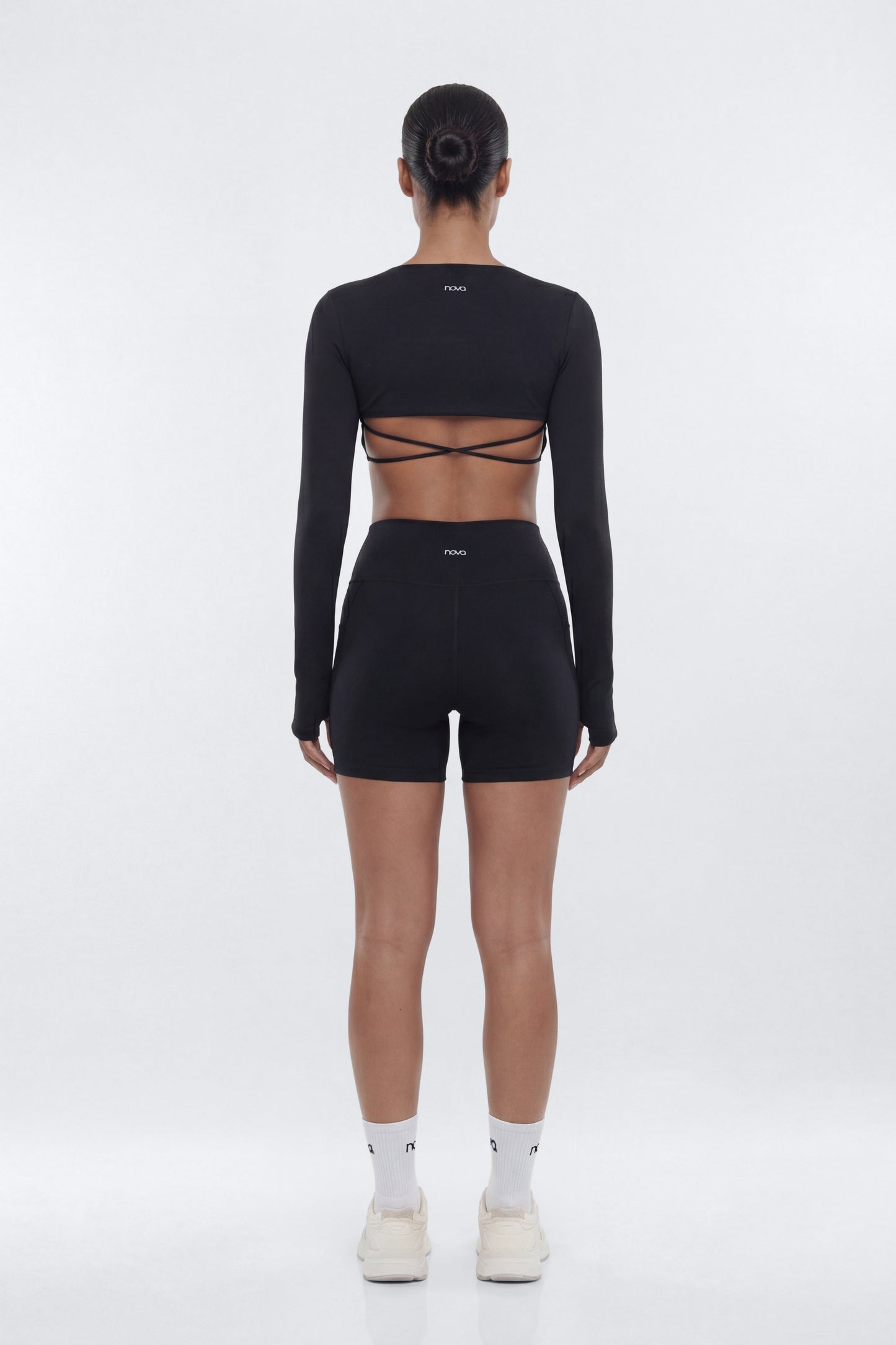 CloudForm™ Long Sleeve Shrug - Black Fashion Nova