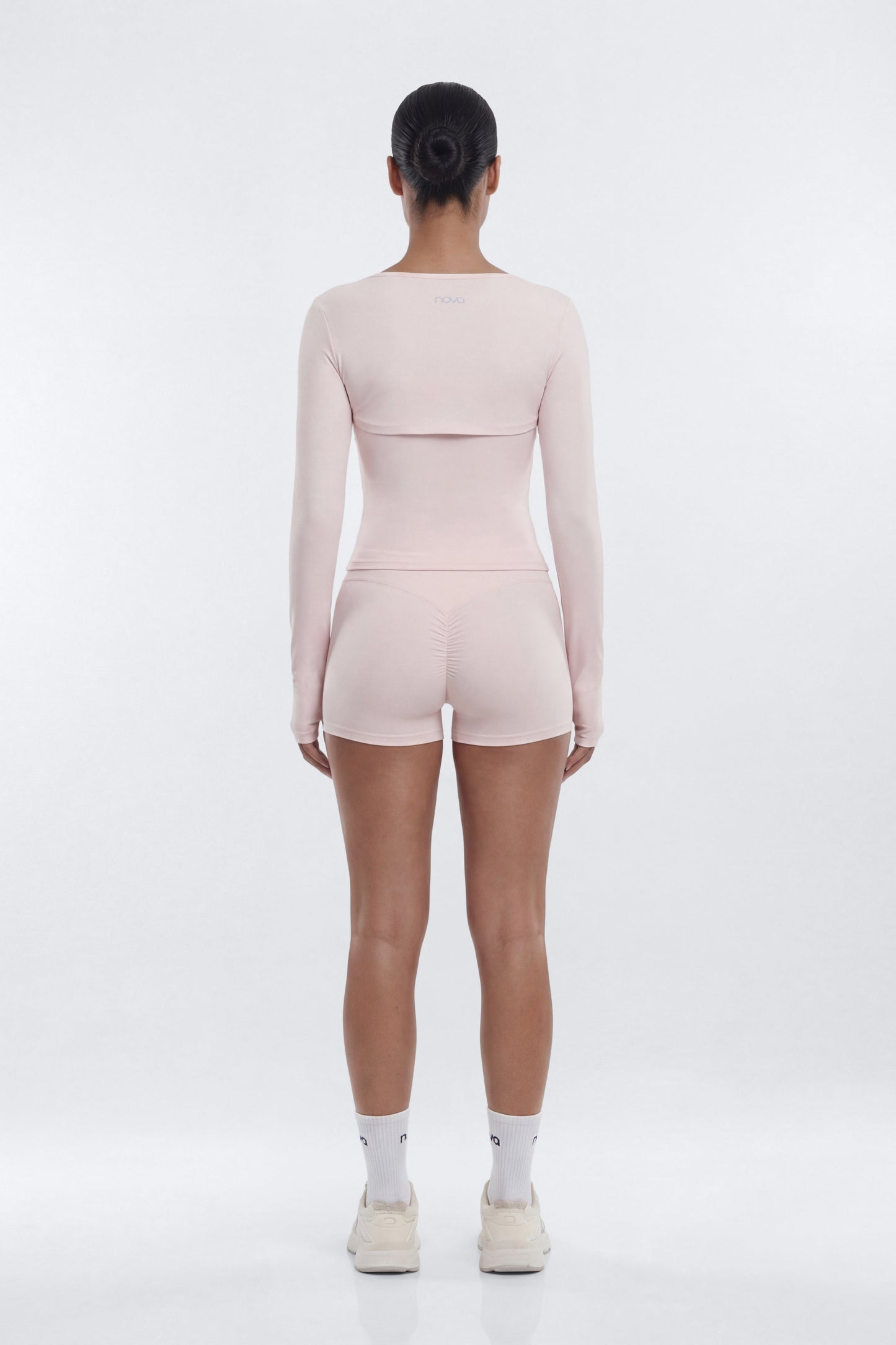 CloudForm™ Long Sleeve Shrug - Pink Fashion Nova