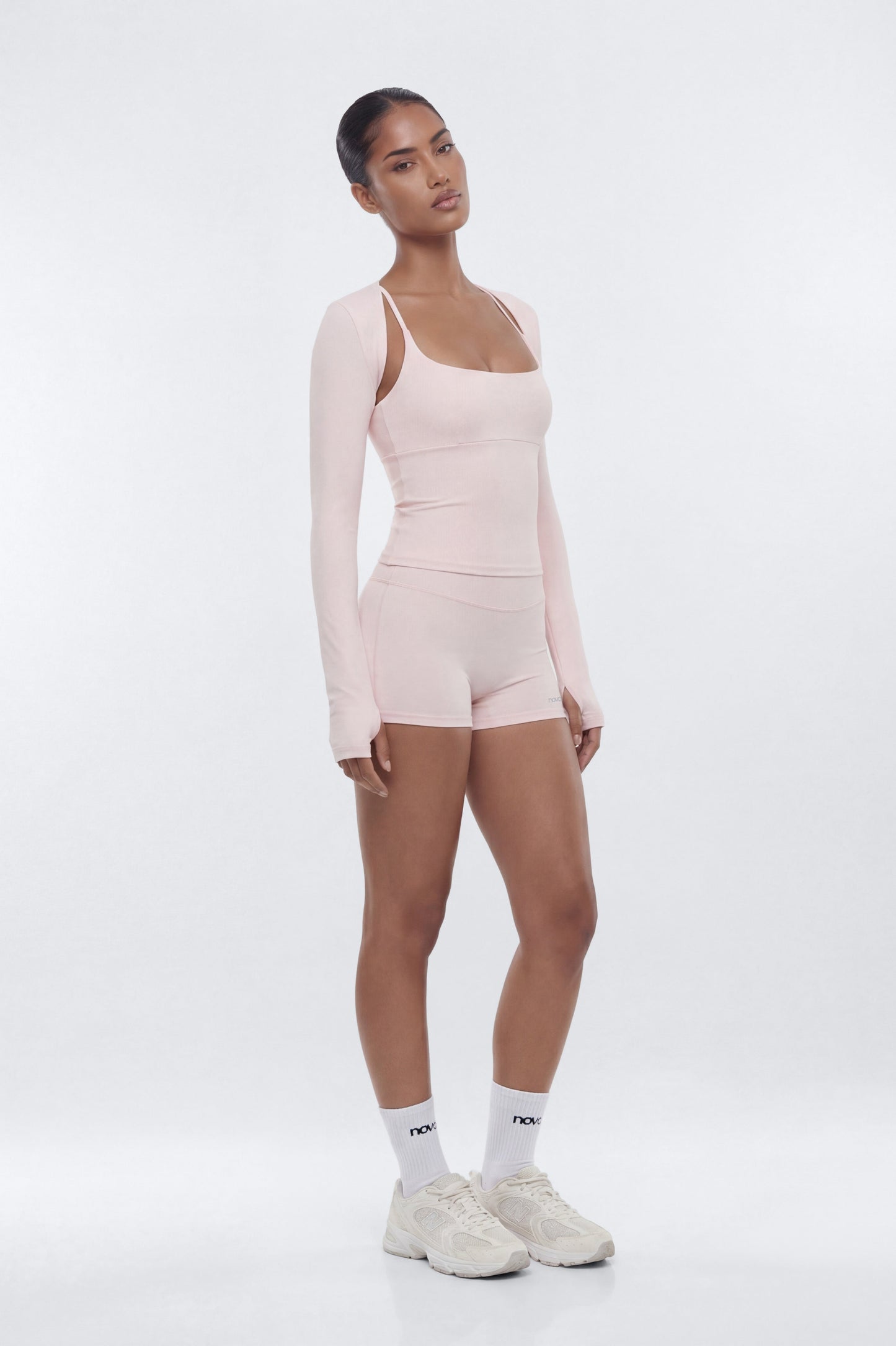 CloudForm™ Long Sleeve Shrug - Pink Fashion Nova