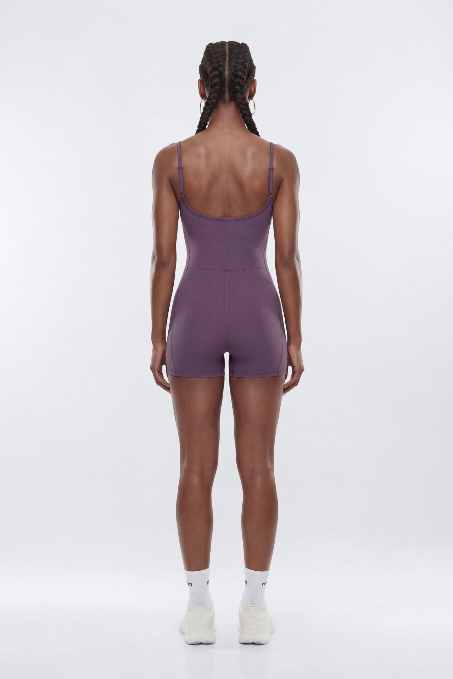 CloudForm™ 3″ Spaghetti Strap Romper - Iris Fashion Nova