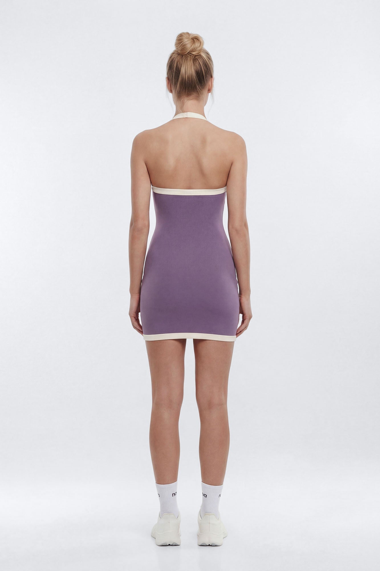 CloudForm™ Halter 2-in-1 Sports Dress - Iris Fashion Nova