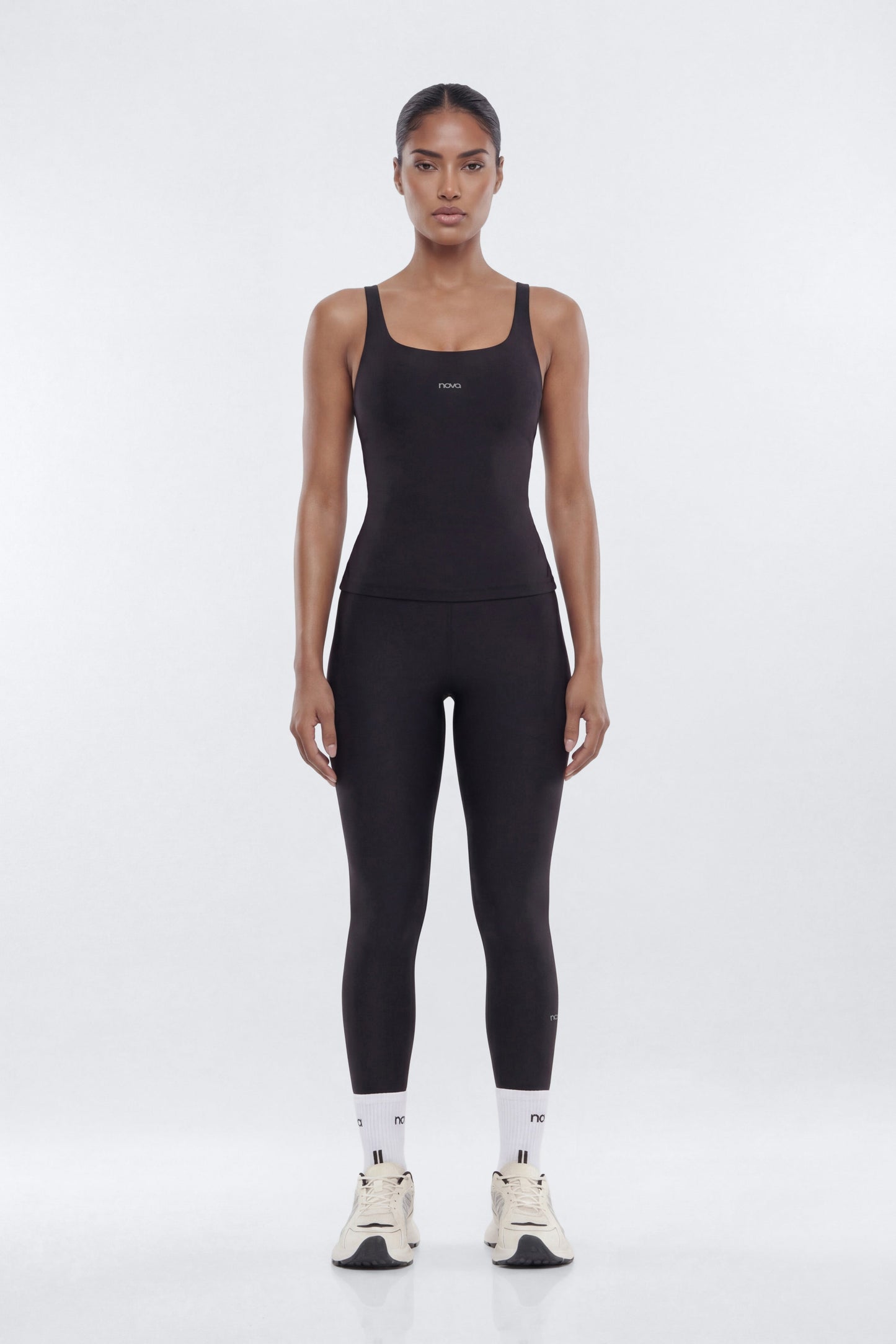 AirSculpt™ Sports Tank Top - Black Fashion Nova