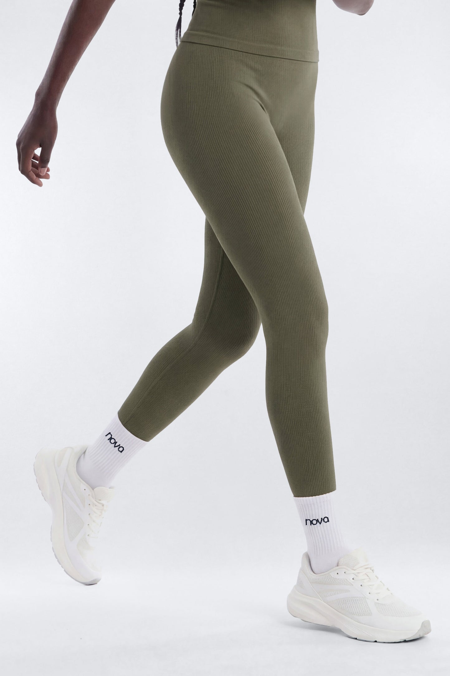 SeamlessLift™ 25″ High Rise Legging - Moss Fashion Nova