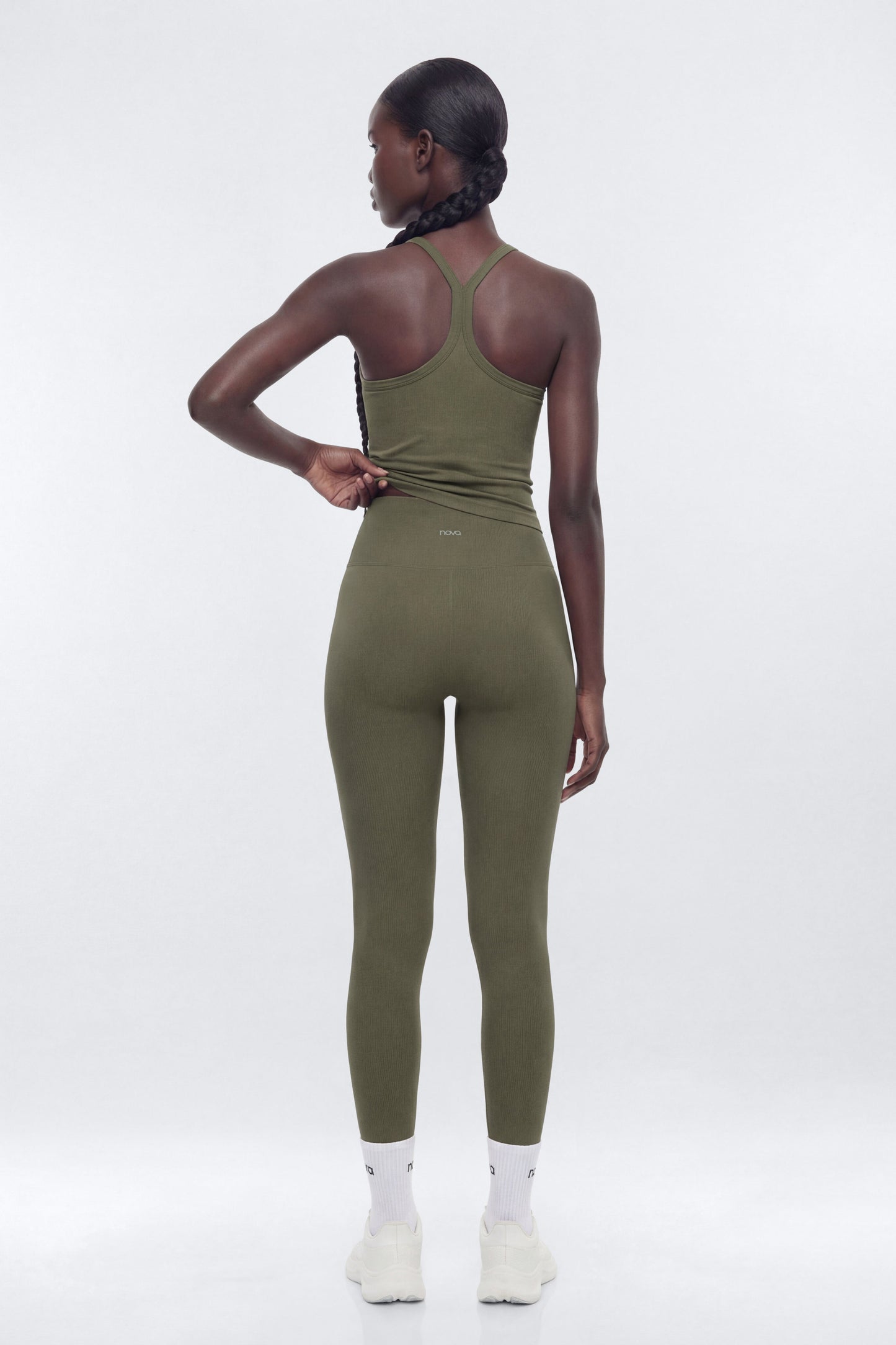 SeamlessLift™ 25″ High Rise Legging - Moss Fashion Nova