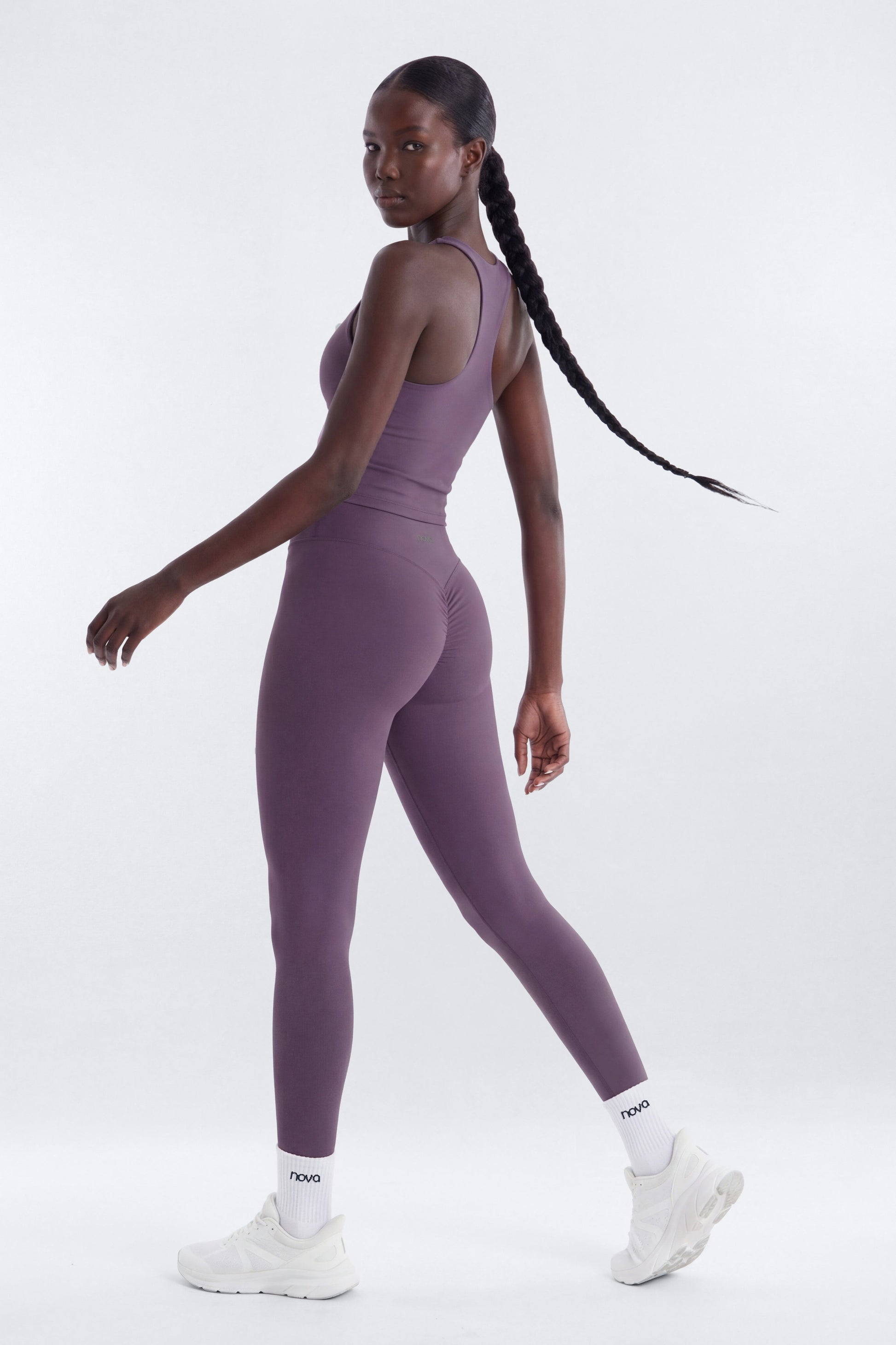 CloudForm™ 25″ Invisible Scrunch Legging - Iris Fashion Nova