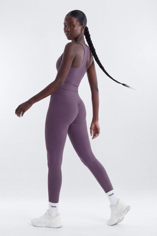 CloudForm™ 25″ Invisible Scrunch Legging - Iris Fashion Nova