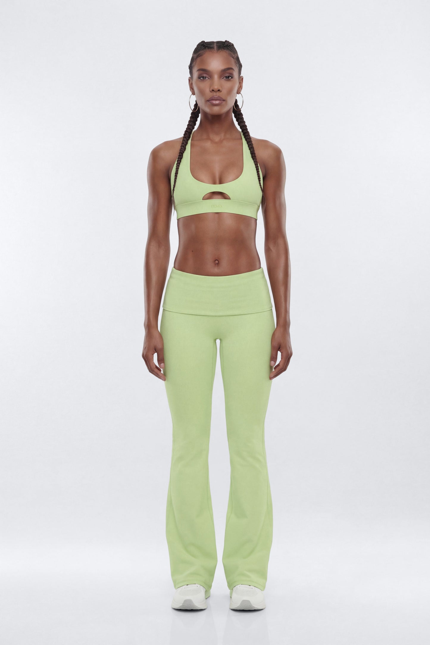 ButterSoft™ X Back Sports Bra - Pistachio