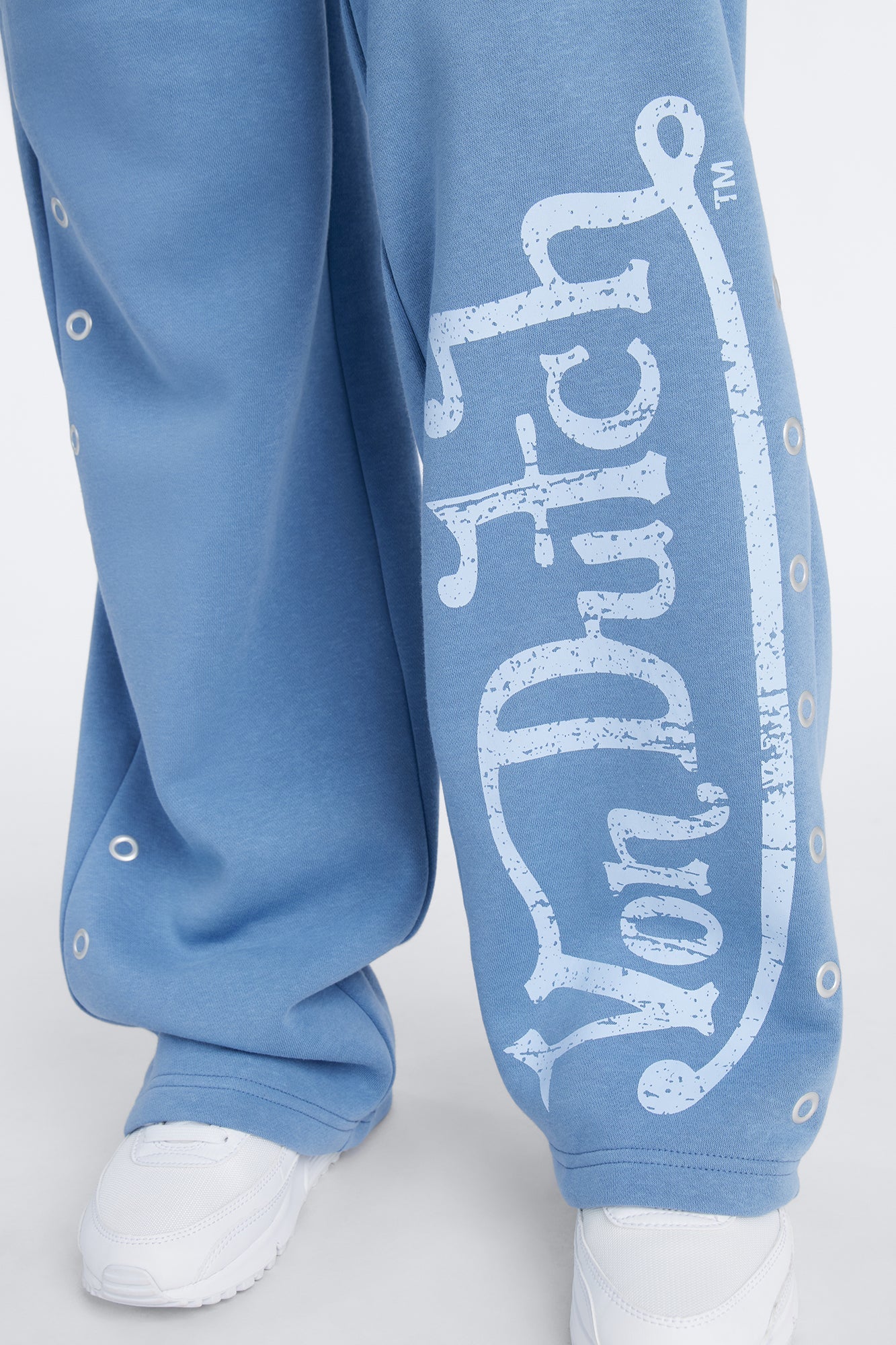 Von Dutch Rocker Grommet Pant - Light Blue