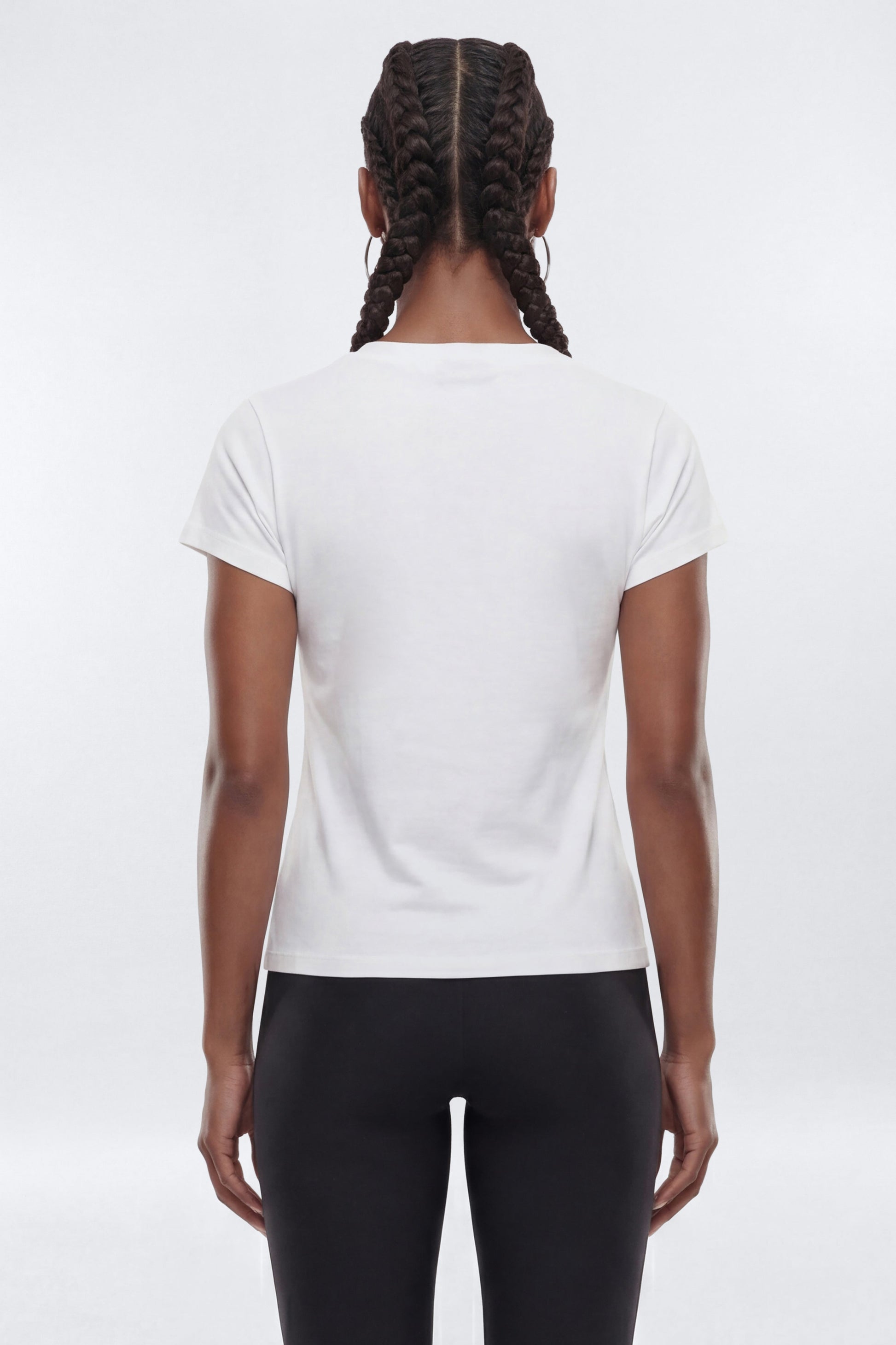 Cotton Jersey Short Sleeve T Shirt - Bright White Fashion Nova