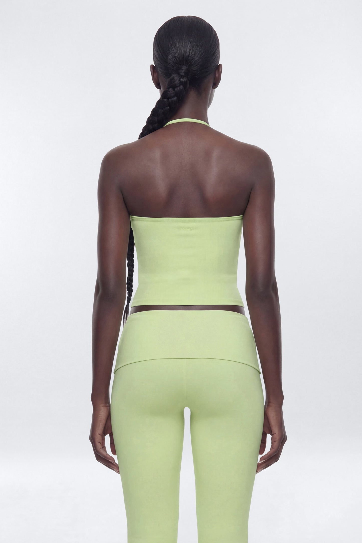 ButterSoft™ Adjustable Halter Tank - Pistachio Fashion Nova