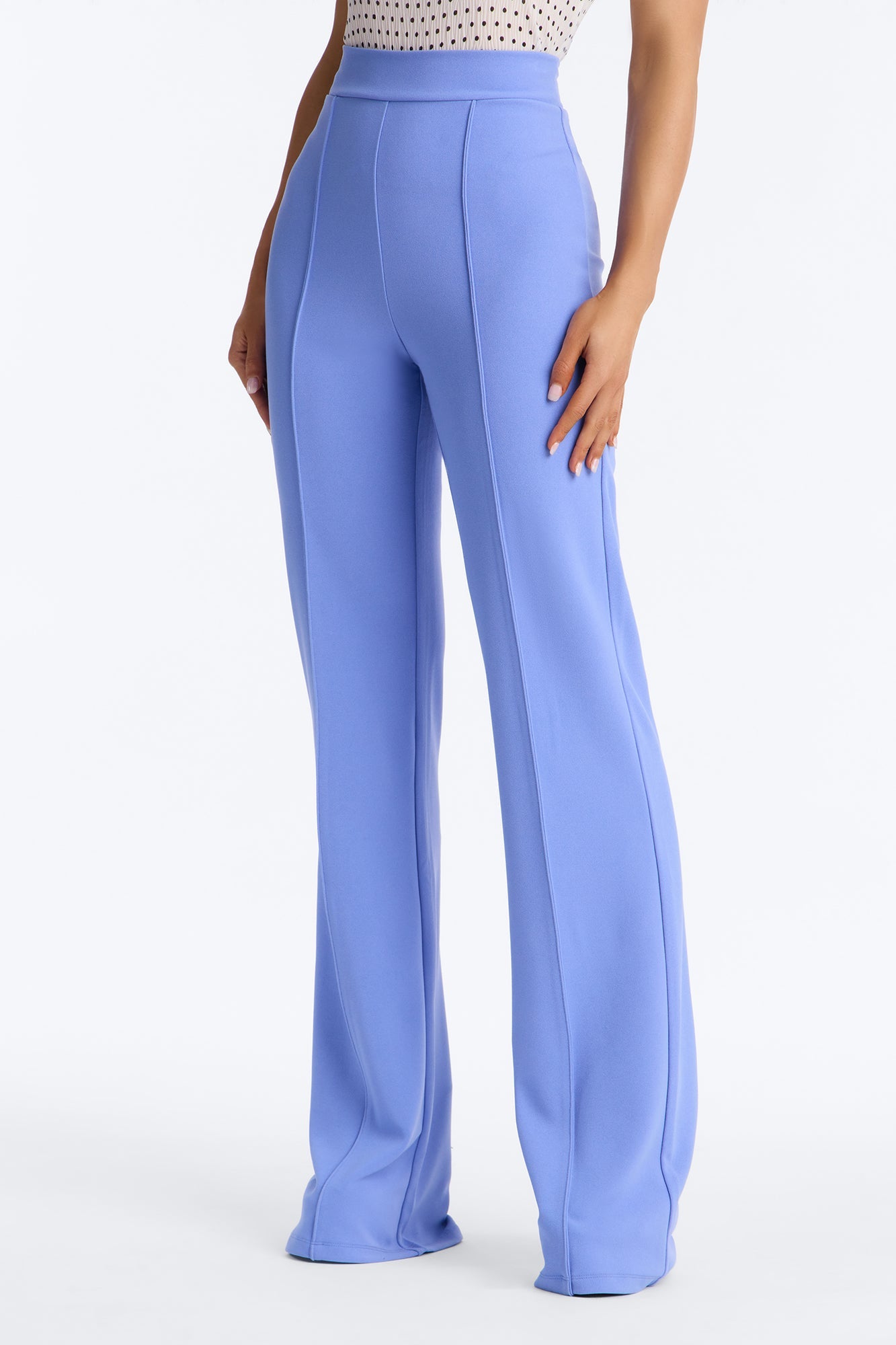 Tall Victoria High Waisted Dress Pants - Periwinkle