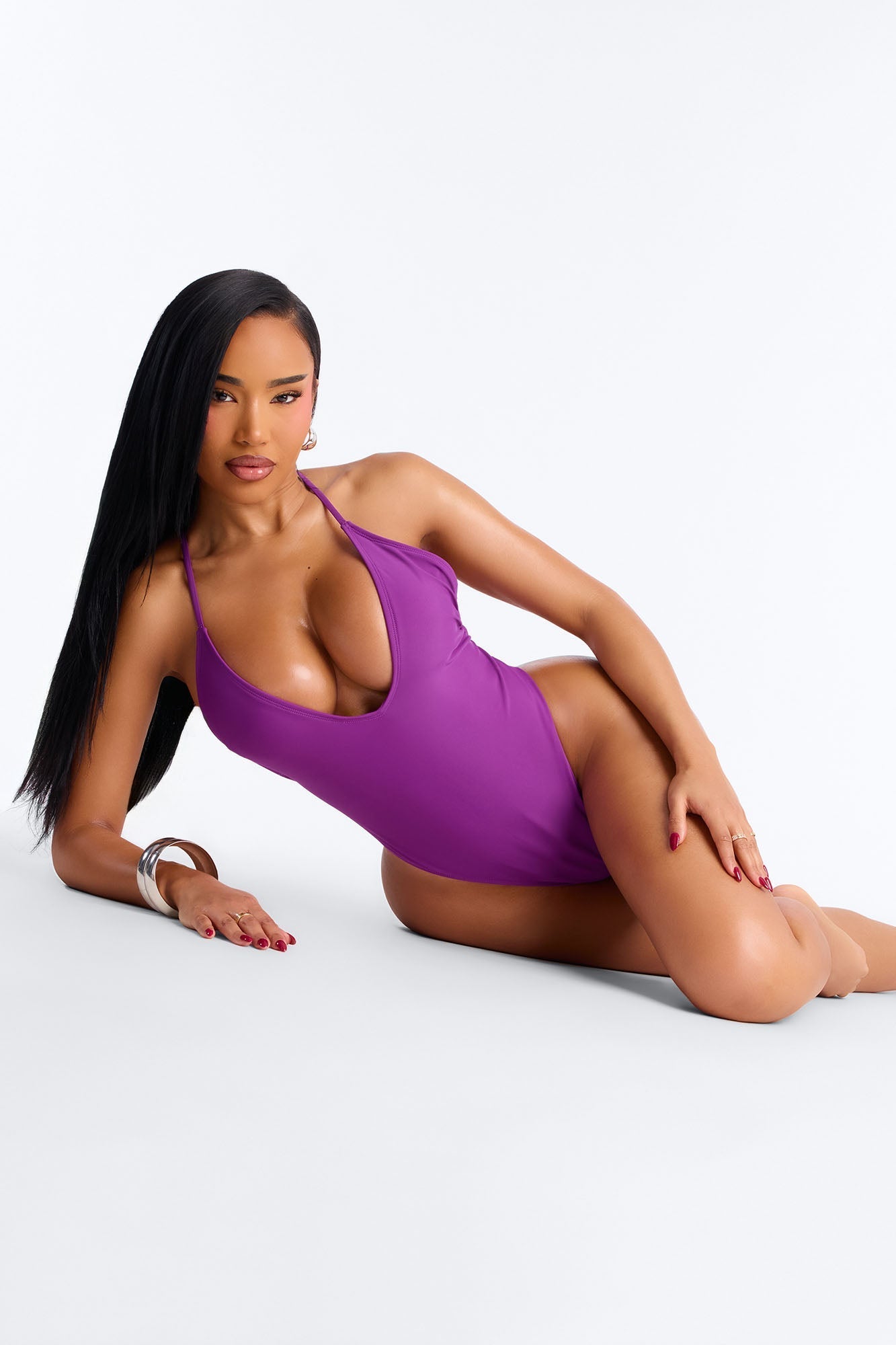 One And Only 1 Piece Swimsuit - Purple Fashion Nova