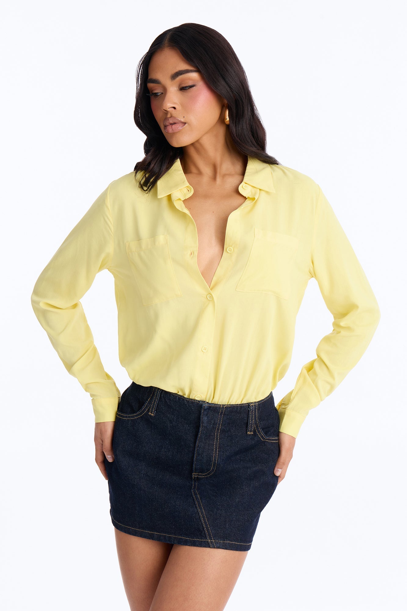 You Better Work Bodysuit - Yellow Fashion Nova