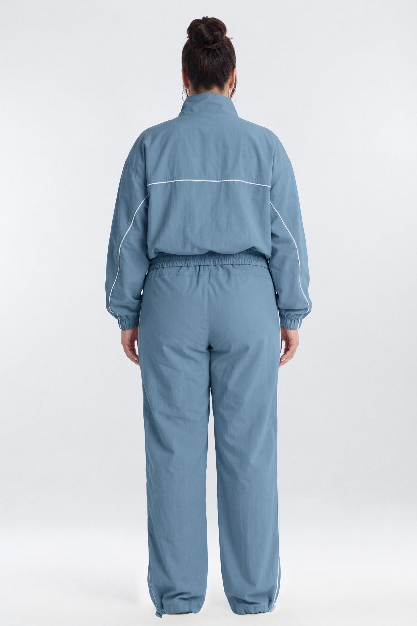 CoreNylon 32″ Pocket Track Pant - Soft Indigo