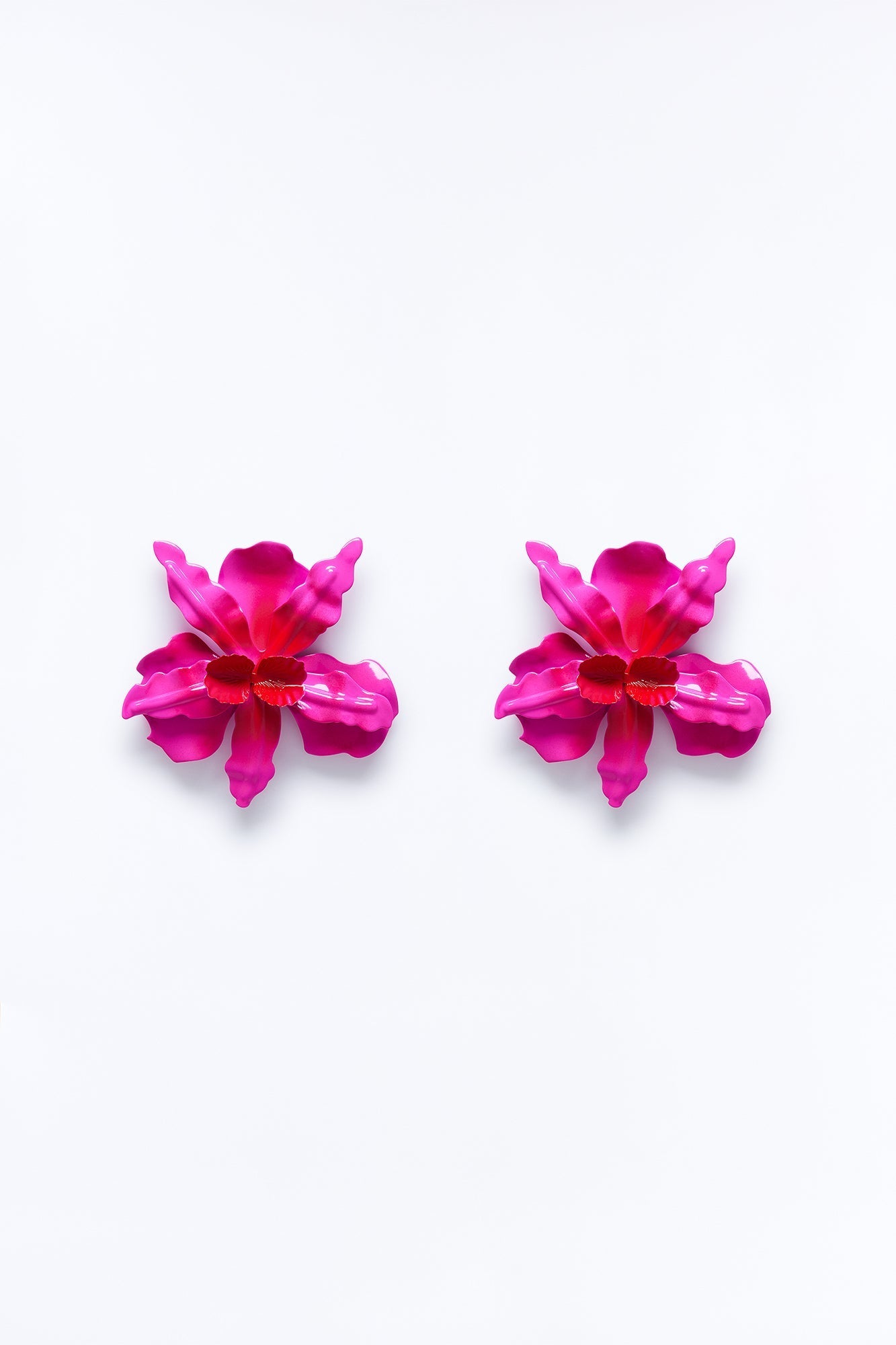 Aloha Babe Floral Earrings - Pink/combo Fashion Nova