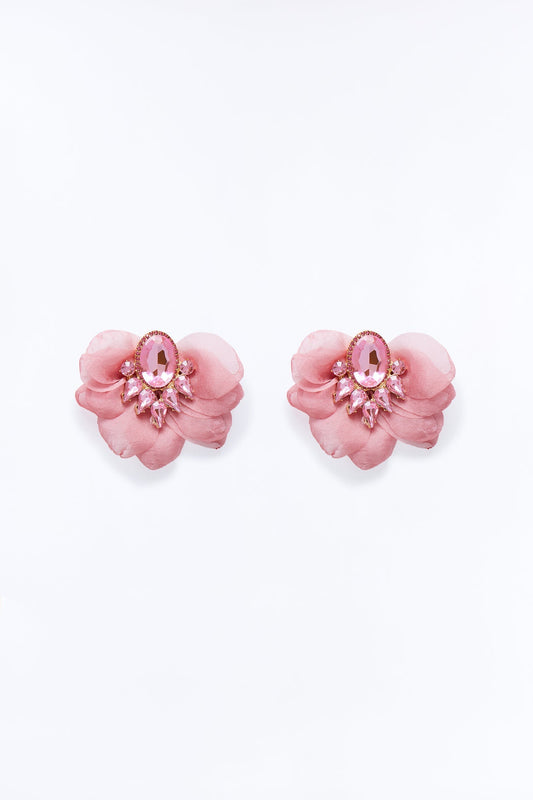Sweep Me Off My Feet Earrings - Pink Fashion Nova
