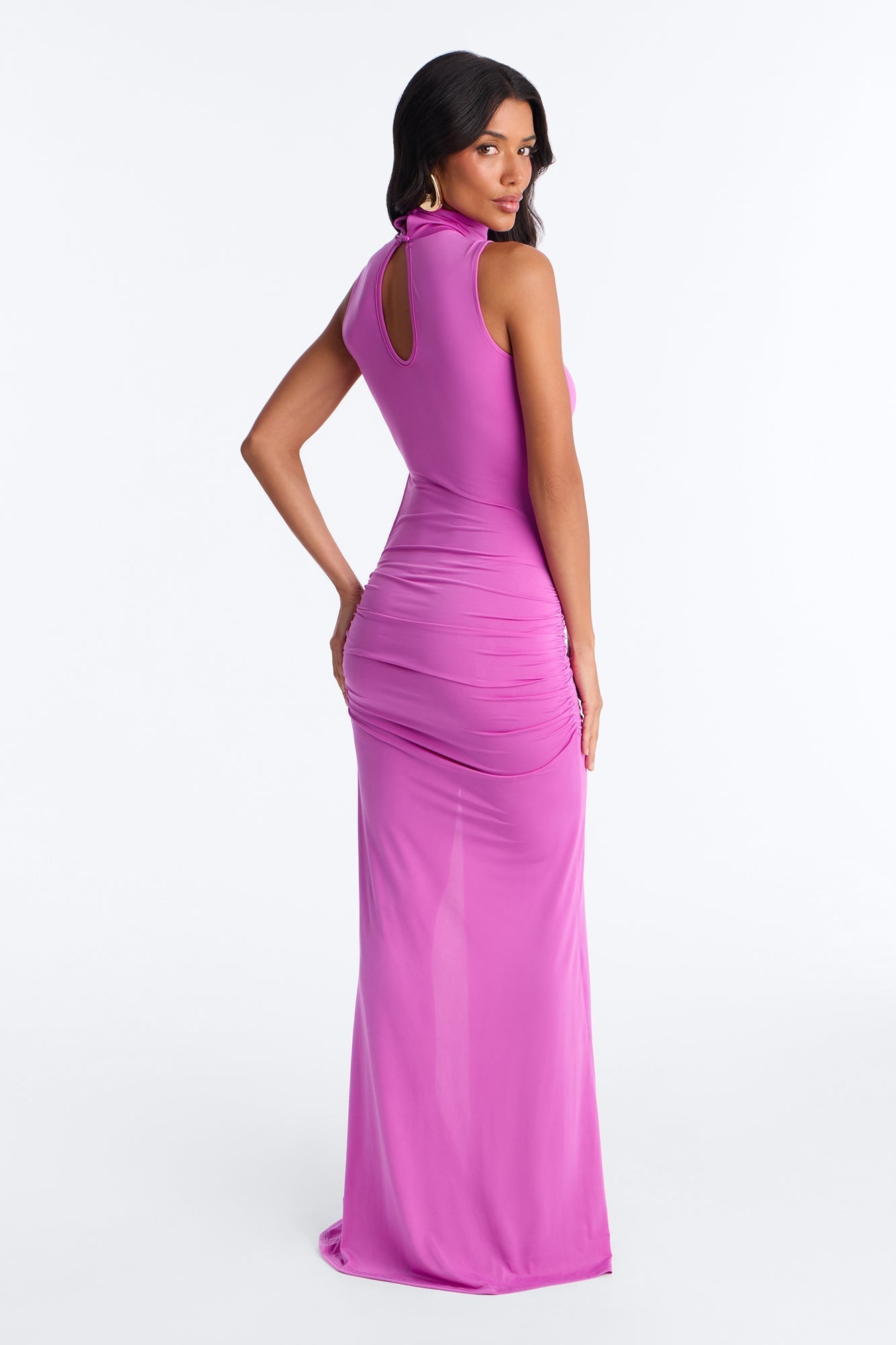 Never Blending In Maxi Dress - Orchid Fashion Nova