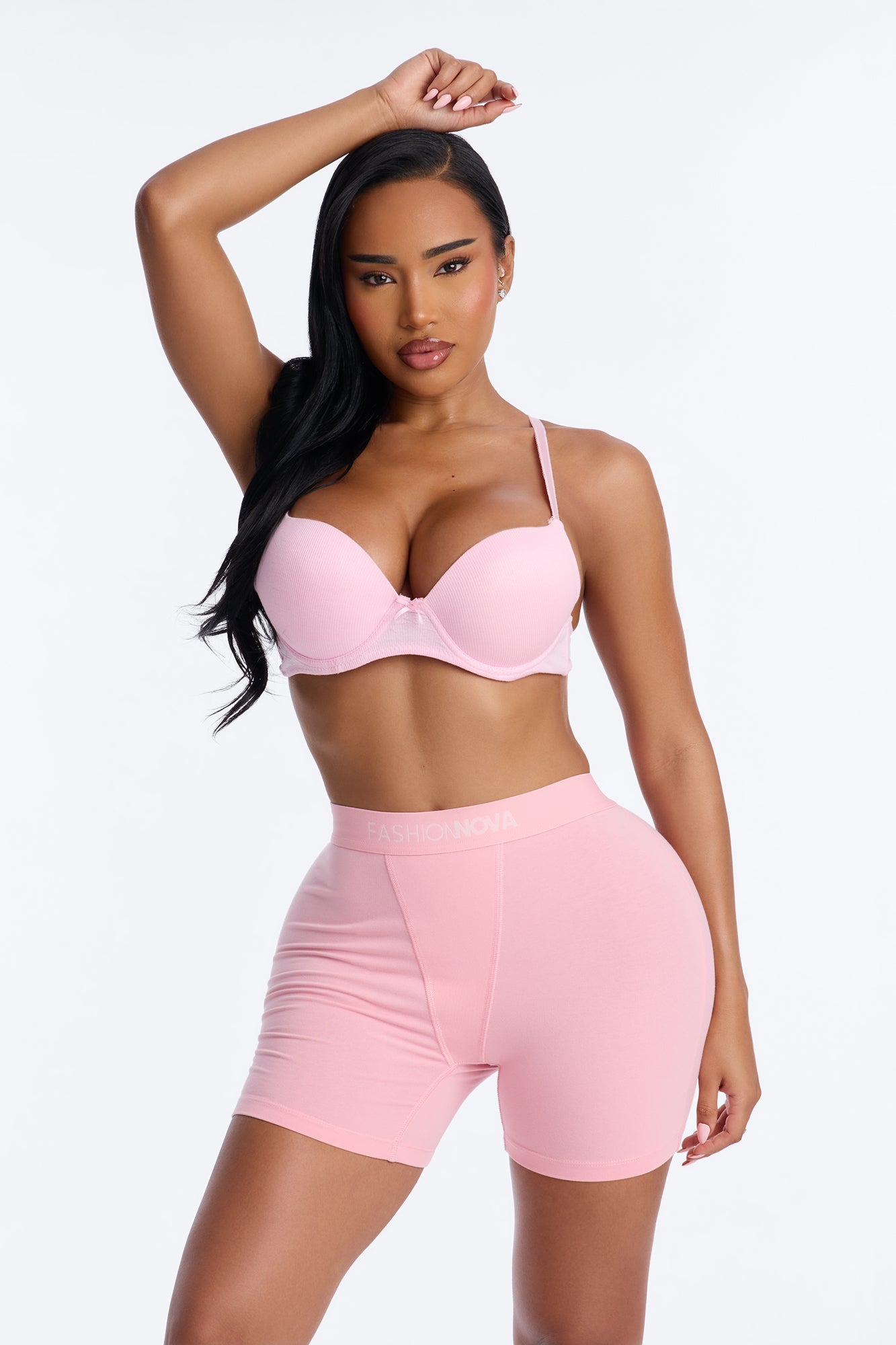FN Mood Cotton Boxer Brief - Light Pink