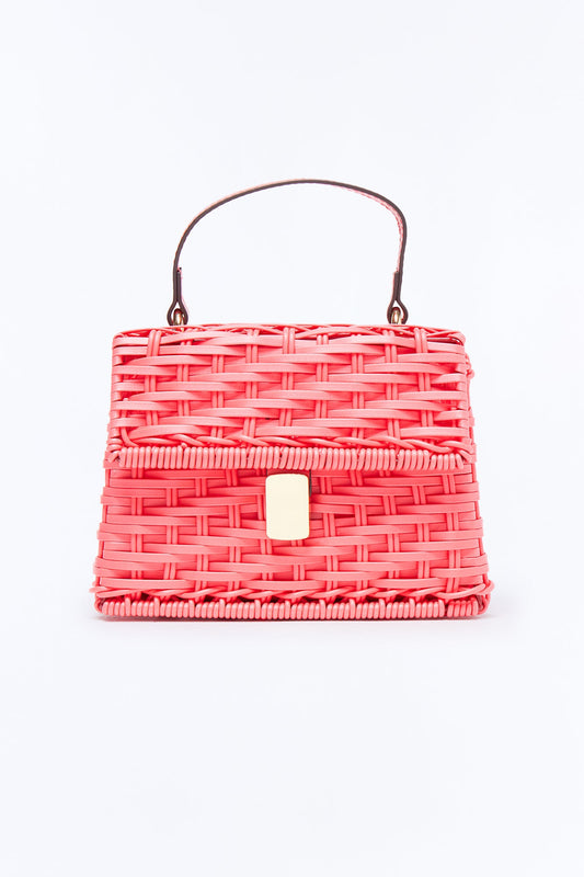 Beach Club Ready Satchel Bag - Pink