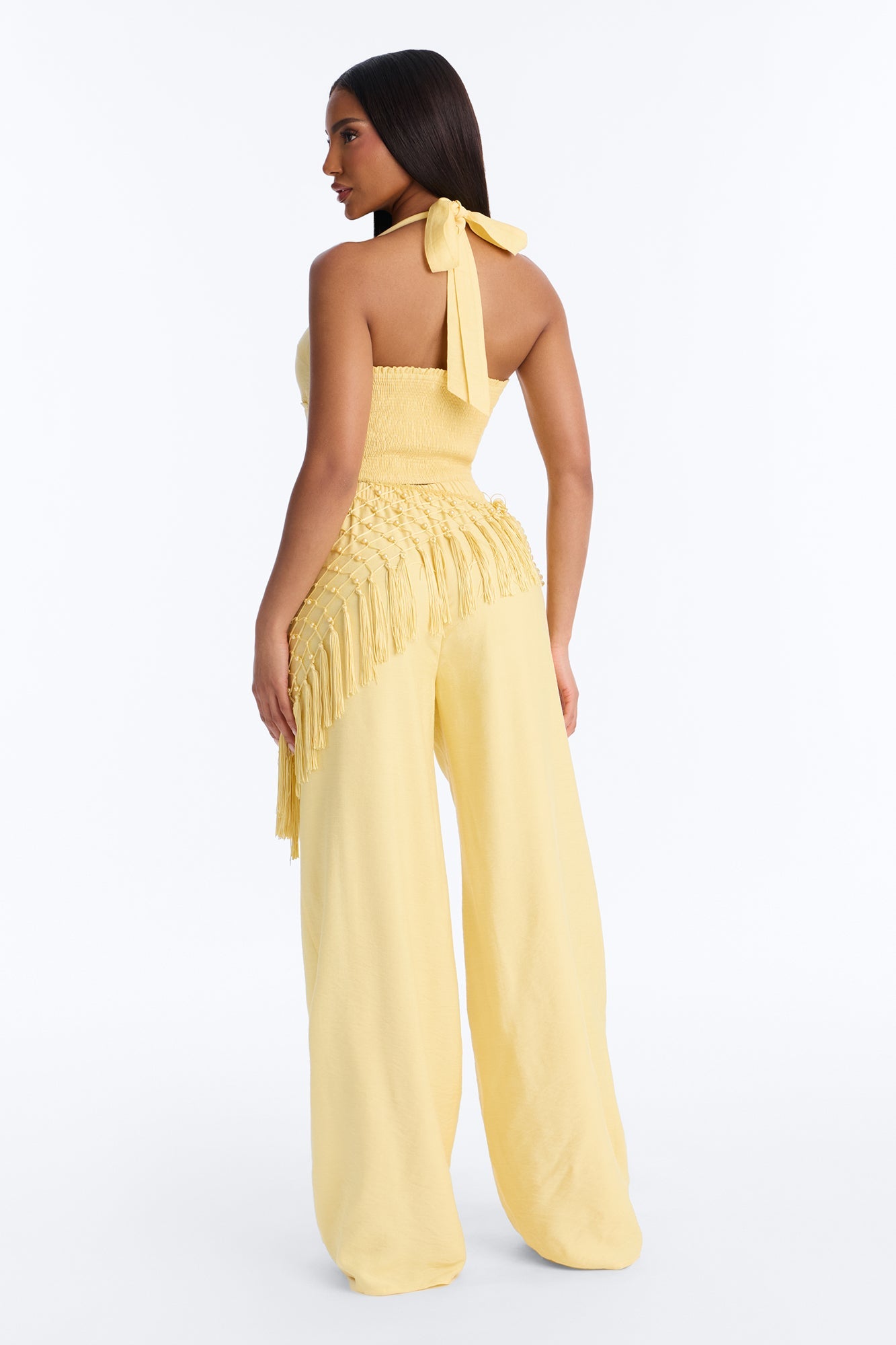 Isabelle 3 Piece Pant Set - Yellow