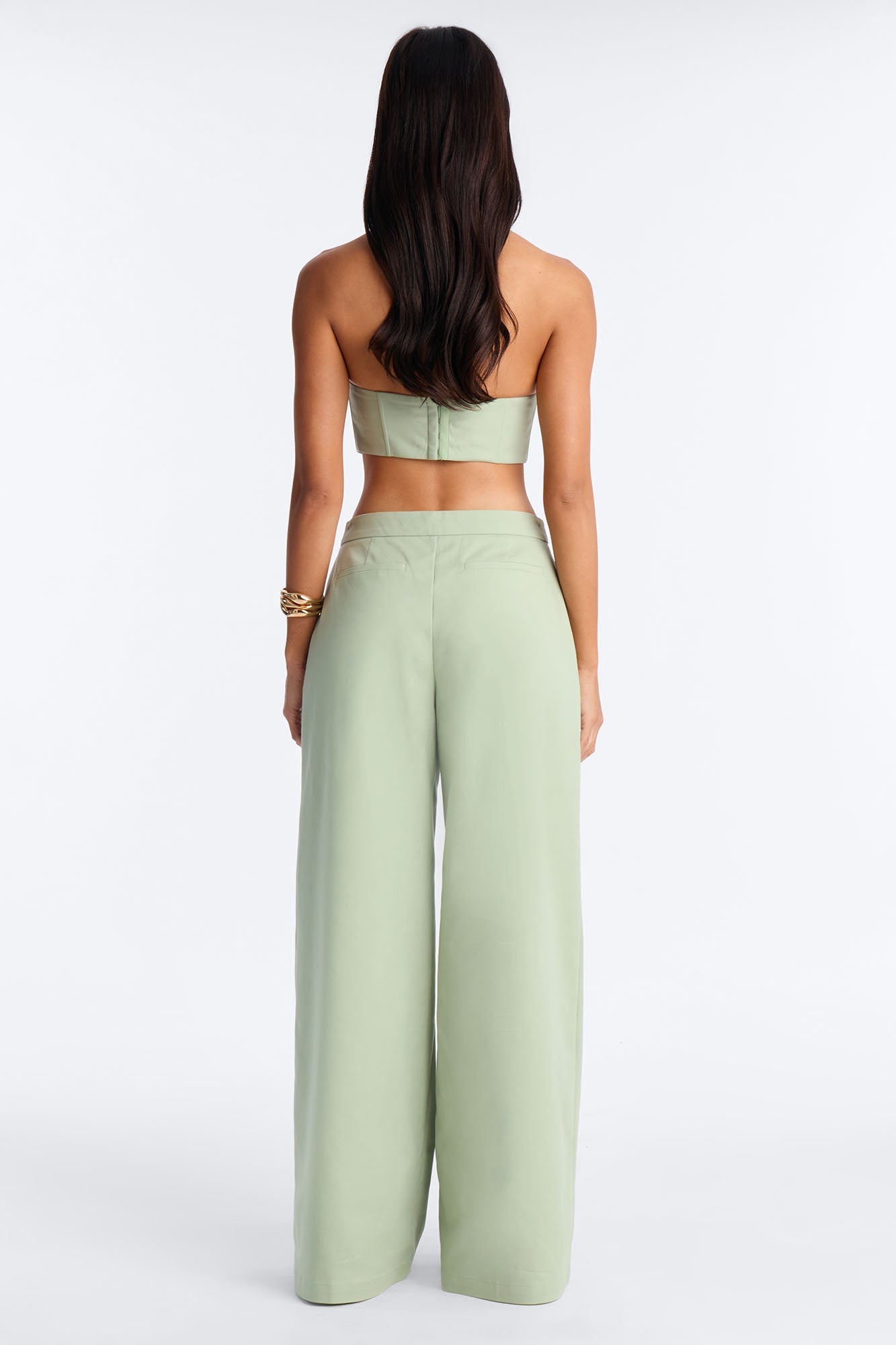Nyxie Trouser Pant Set - Sage
