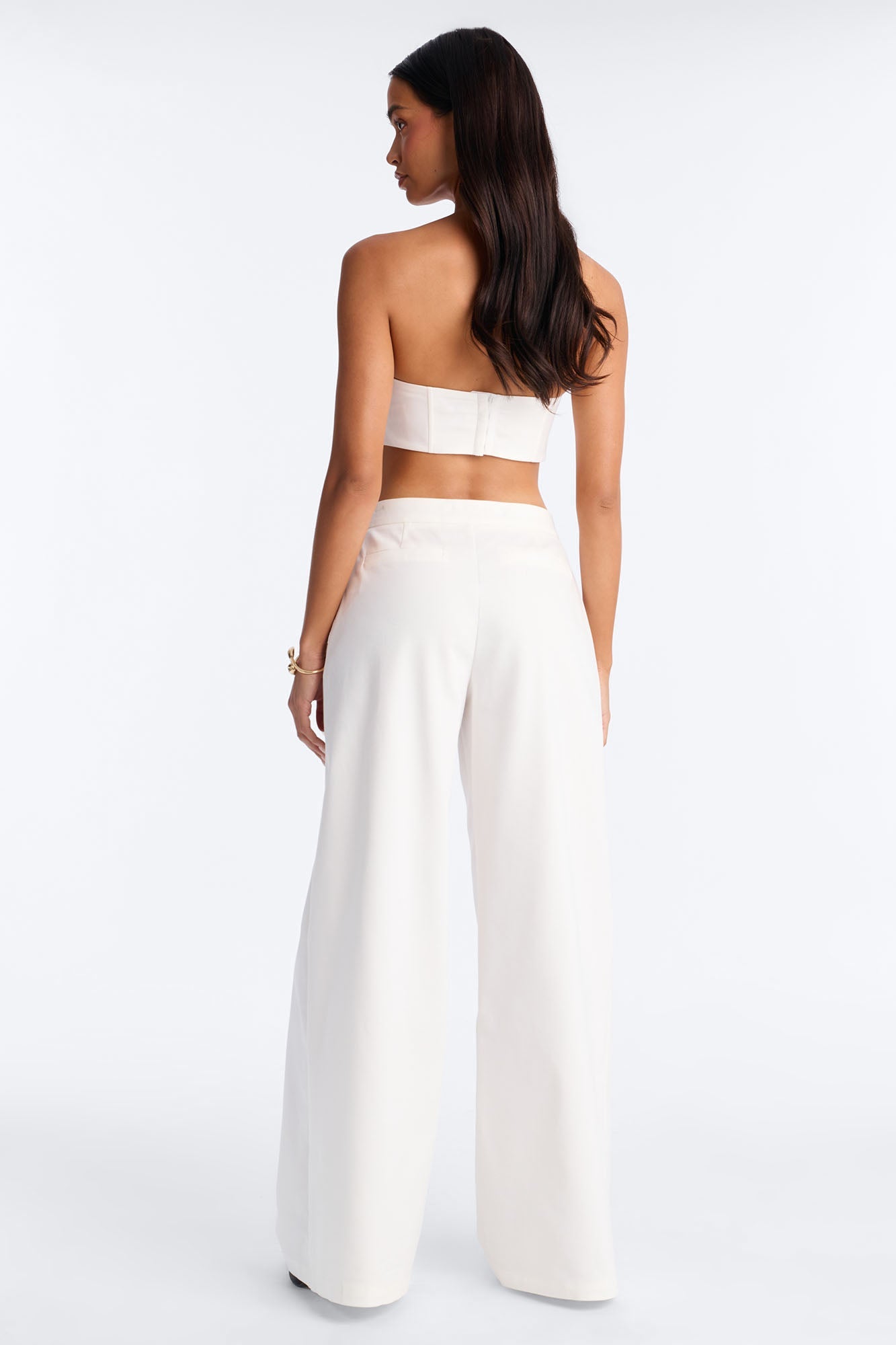 Nyxie Trouser Pant Set - White